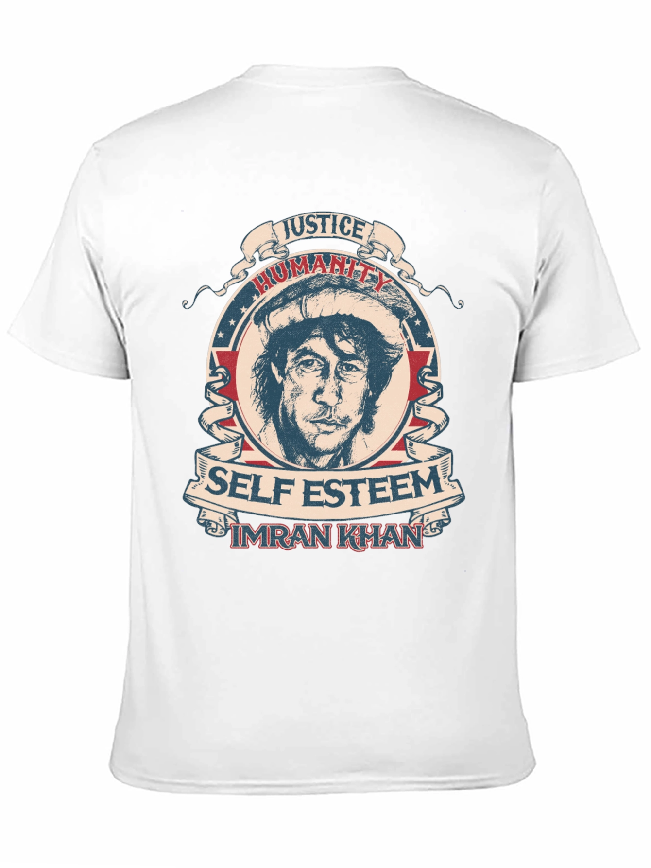Imran Khan Graphic Print Tee