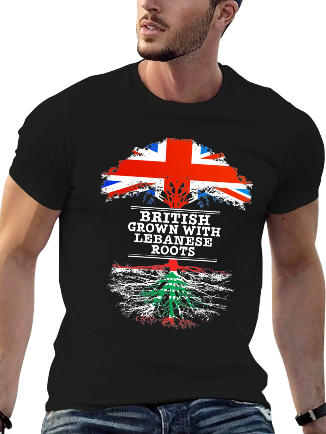 British Grown Lebanese Roots T-Shirt