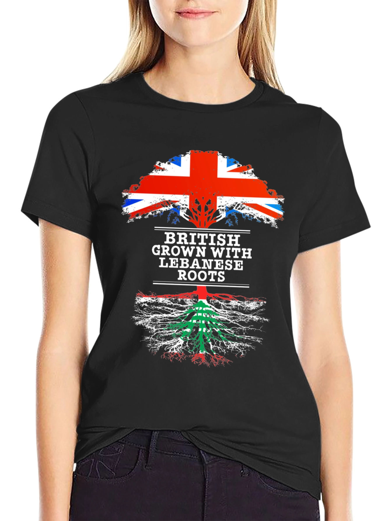 British Grown Lebanese Roots T-Shirt