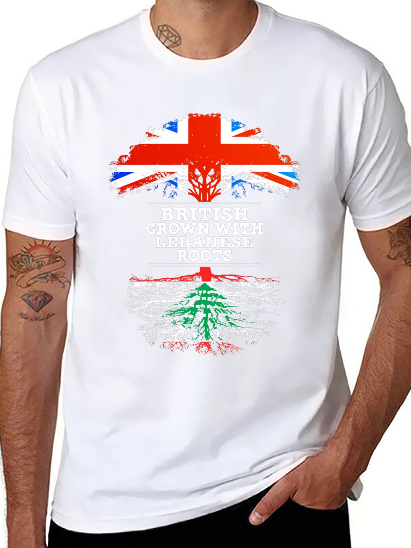 British Grown Lebanese Roots T-Shirt