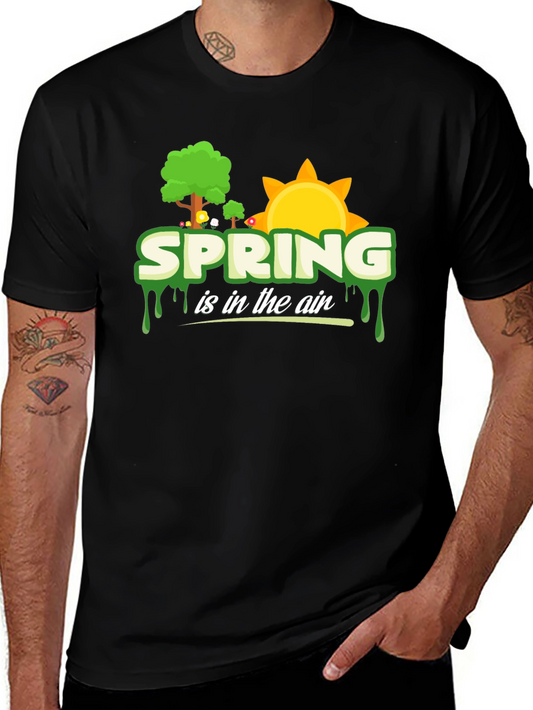 Spring is in the Air T-Shirt Black