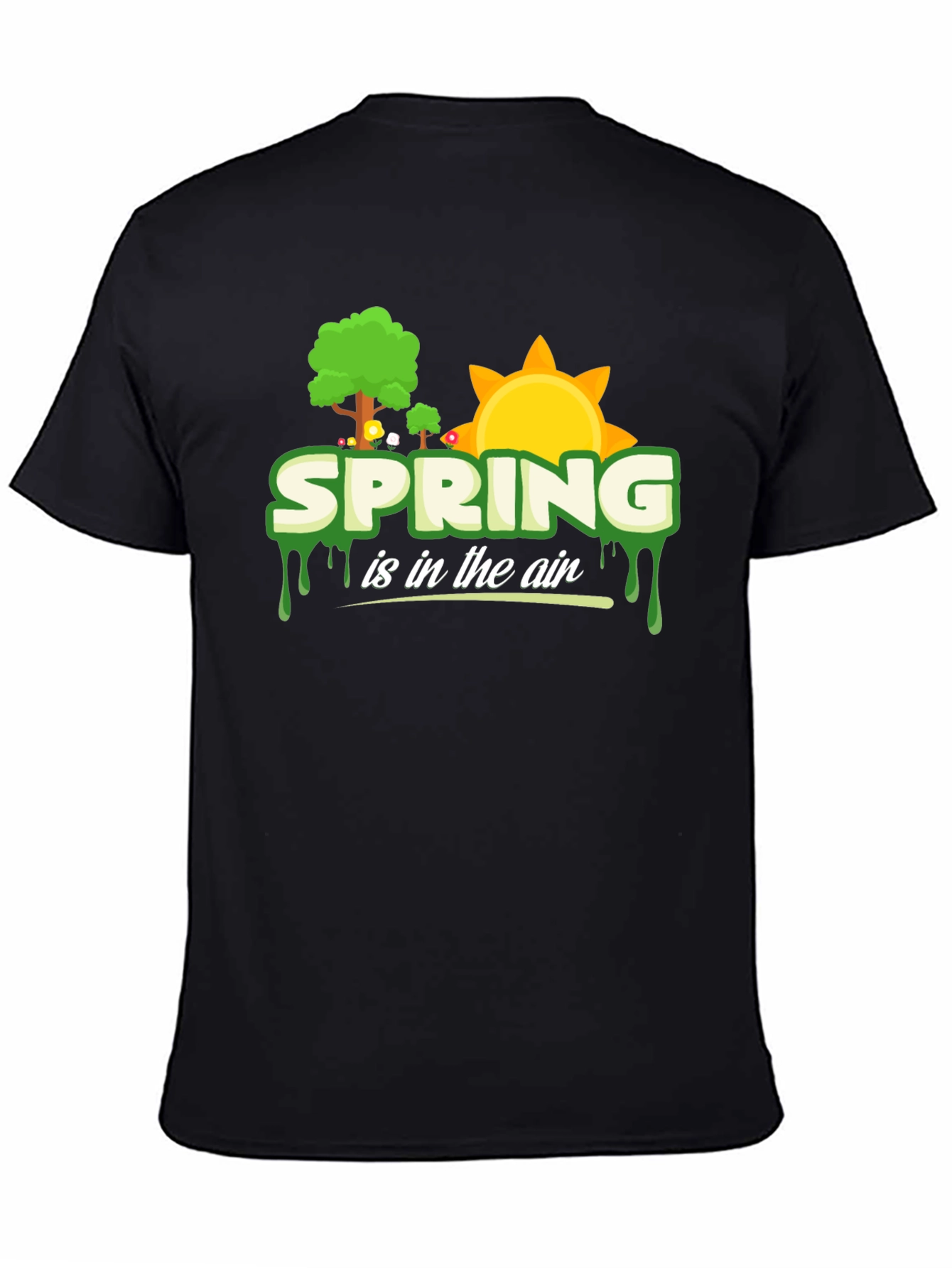 Spring is in the Air T-Shirt Black
