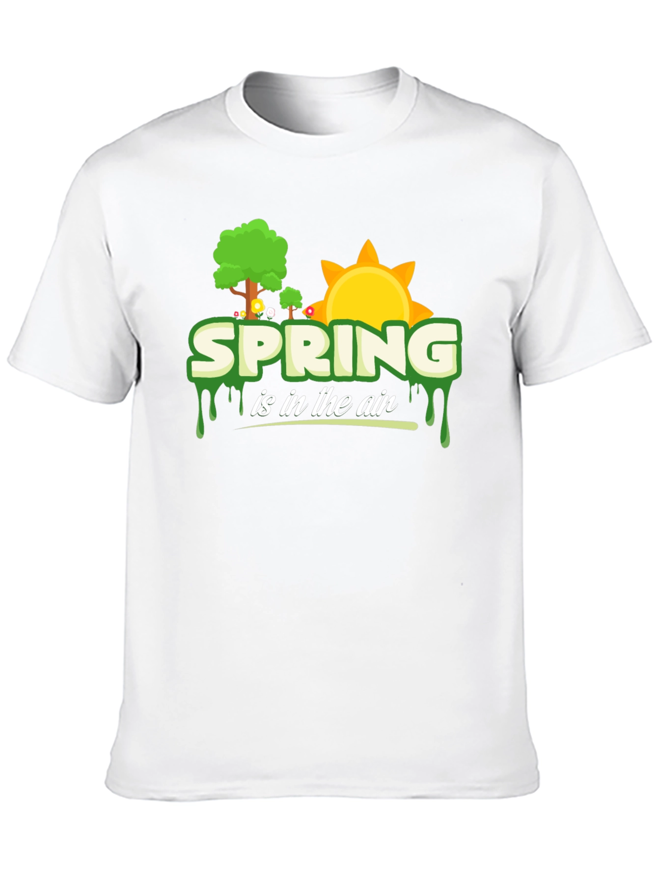 Spring is in the Air T-Shirt Black