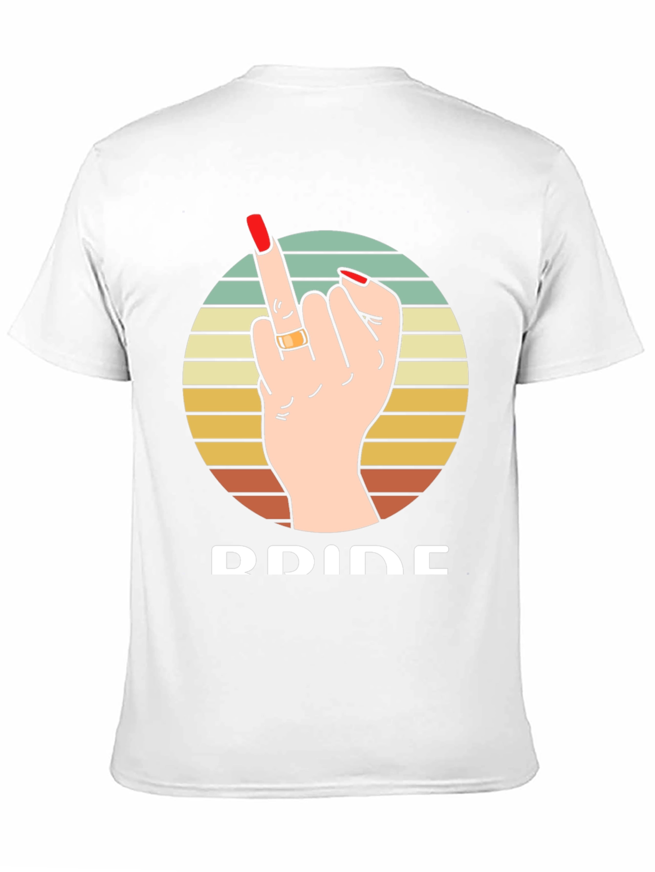 Pride Middle Finger Graphic T-Shirt