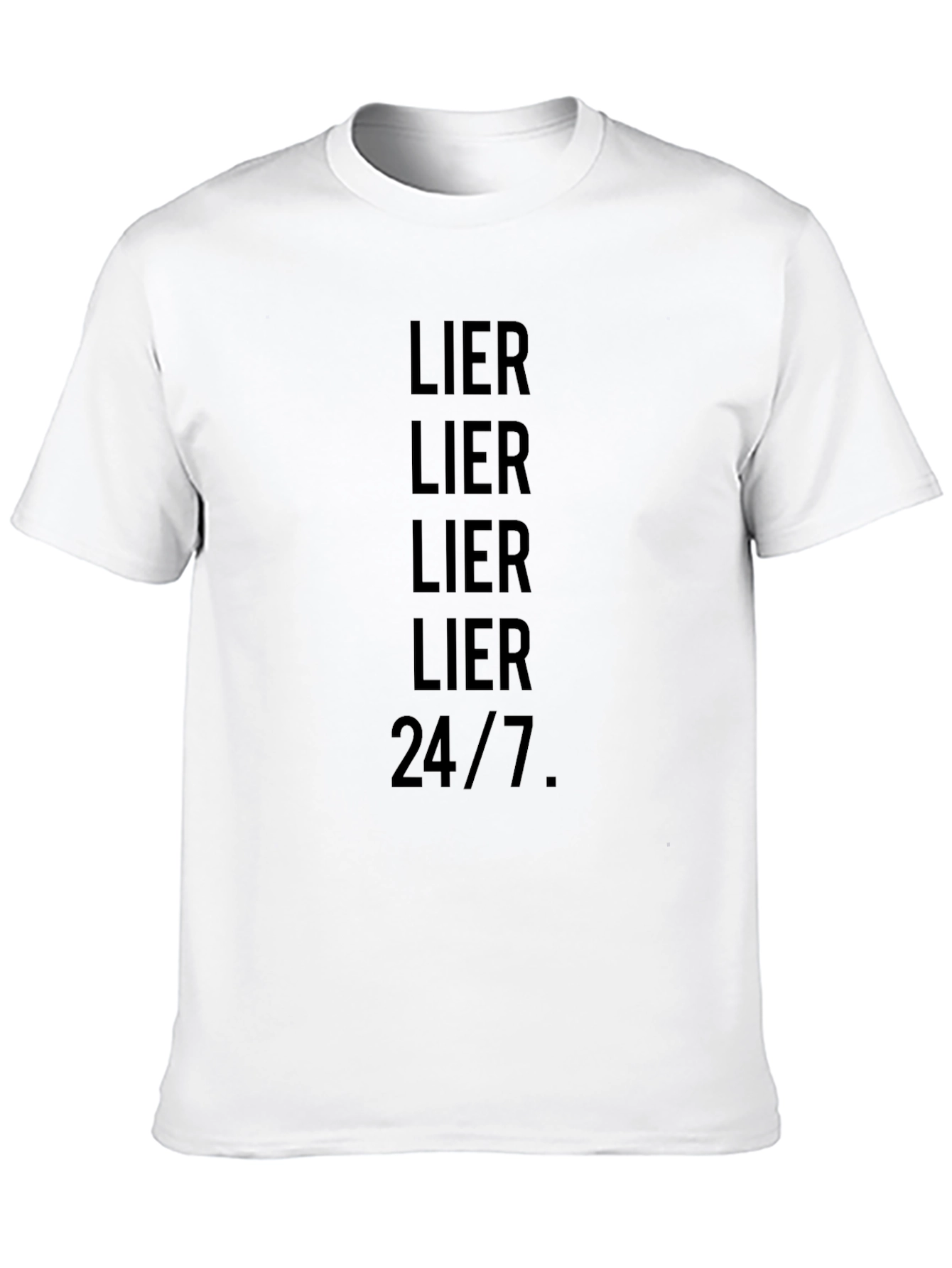 Lier 24/7 Black T-Shirt