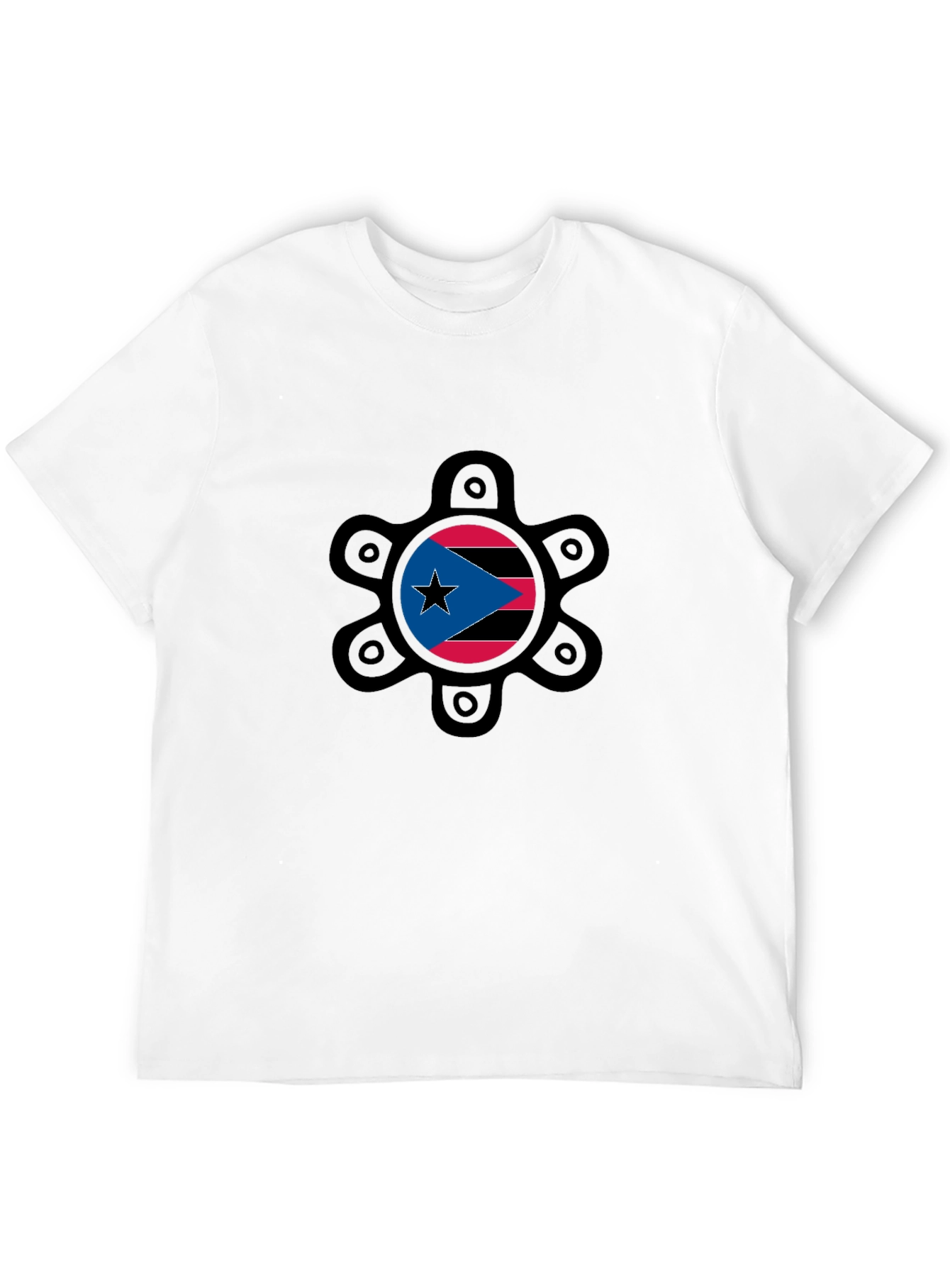 Puerto Rico Flag Graphic Tee - Boricua Pride