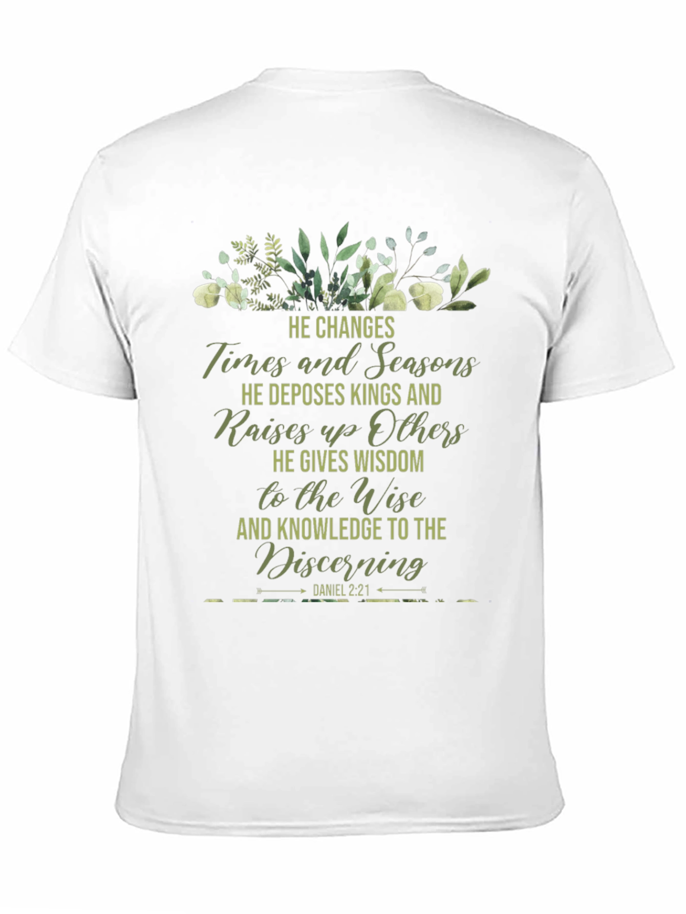 He Changes Times & Seasons Graphic Tee