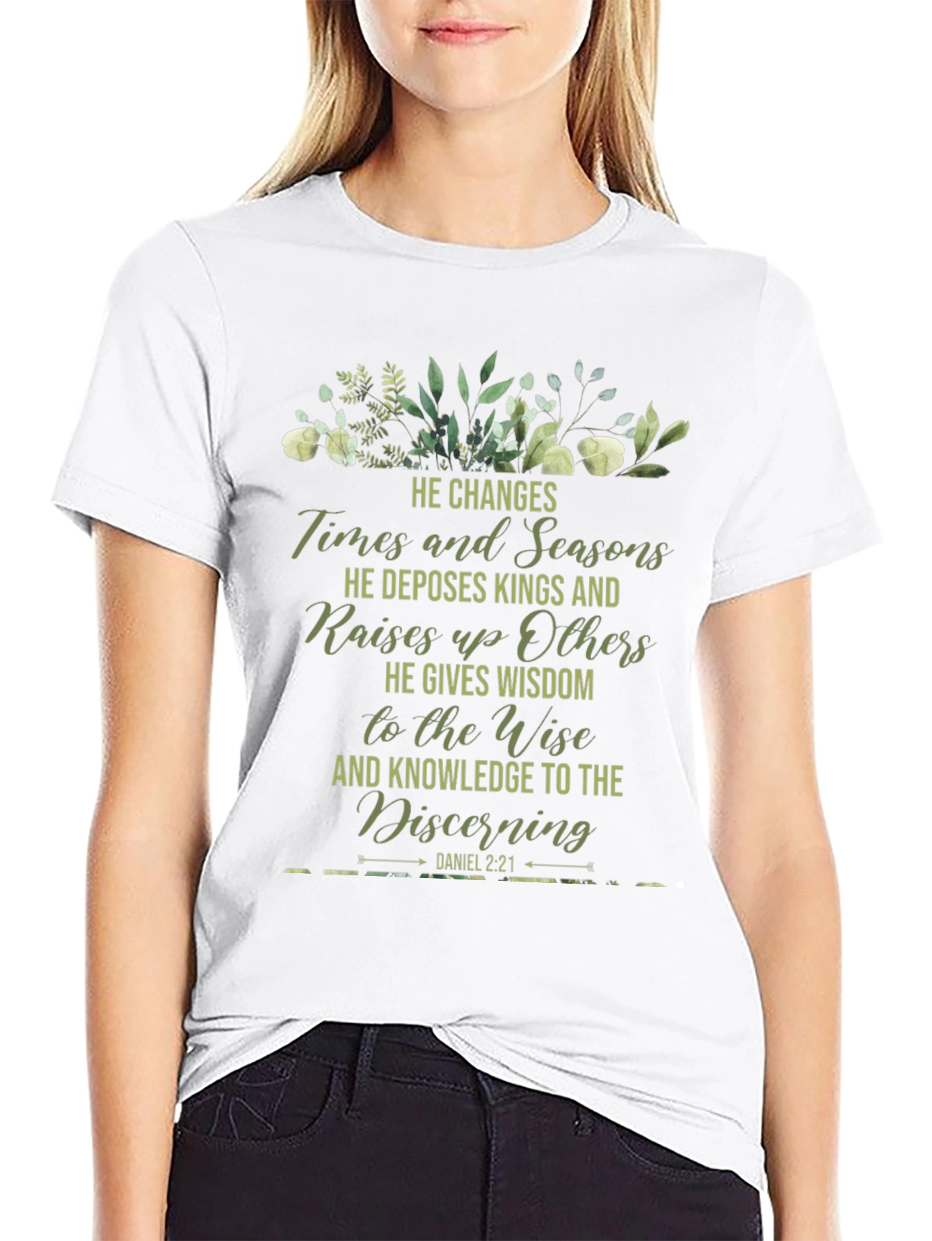 He Changes Times & Seasons Graphic Tee