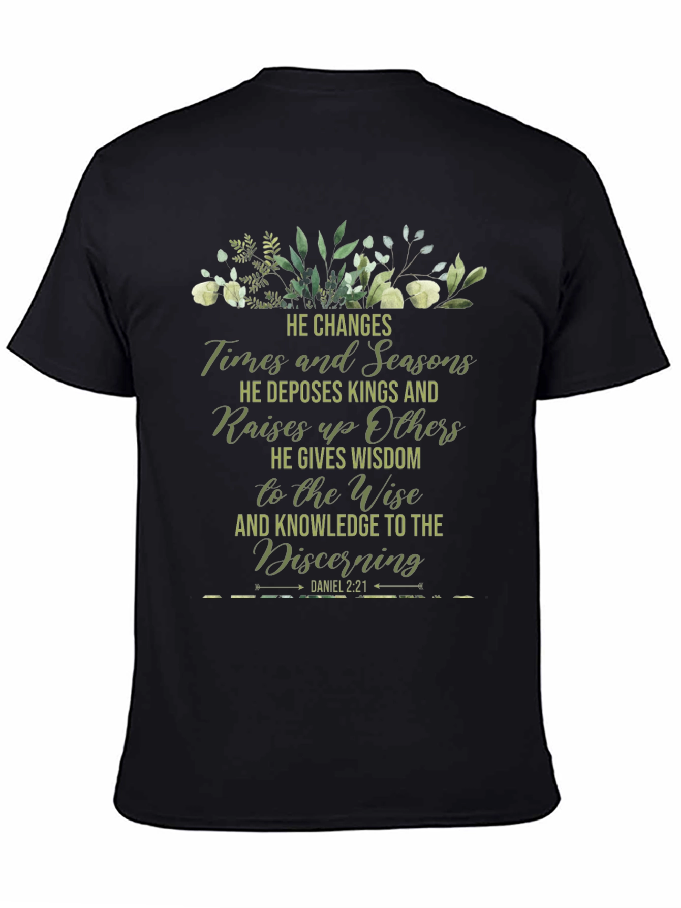 He Changes Times & Seasons Graphic Tee