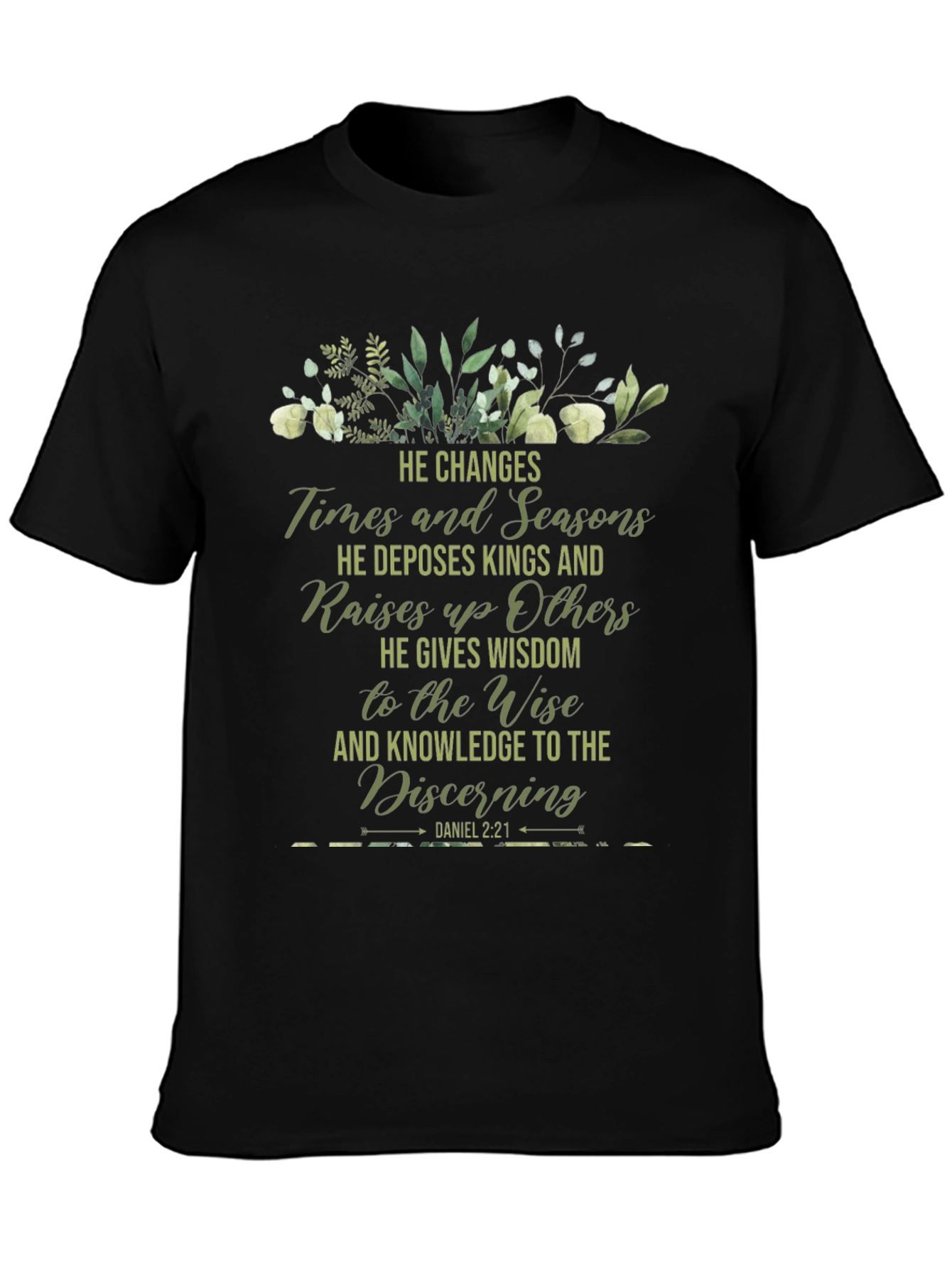 He Changes Times & Seasons Graphic Tee