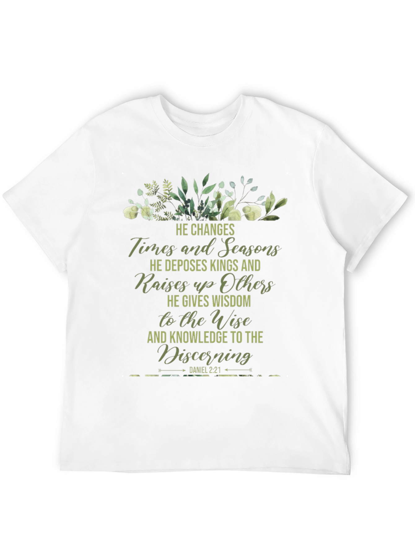 He Changes Times & Seasons Graphic Tee