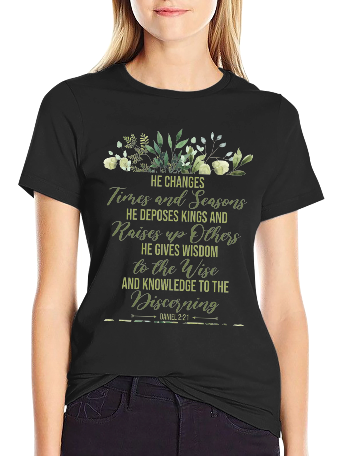 He Changes Times & Seasons Graphic Tee