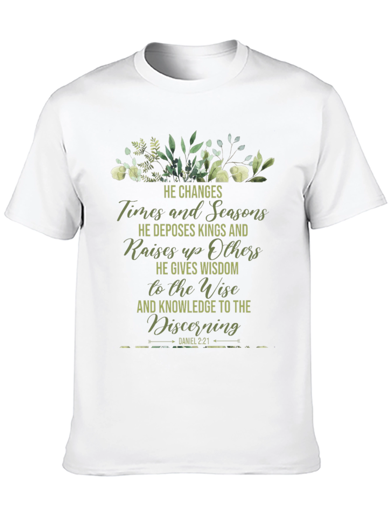 He Changes Times & Seasons Graphic Tee