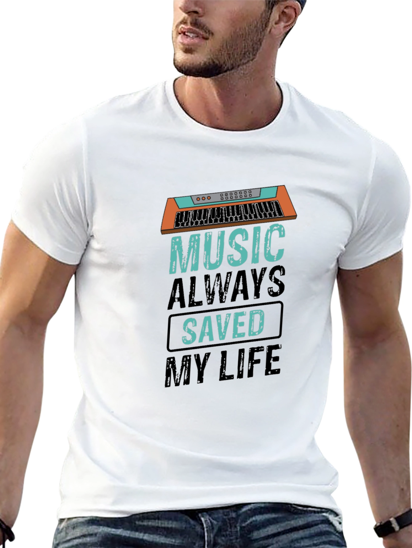 Music Saved My Life Graphic Tee