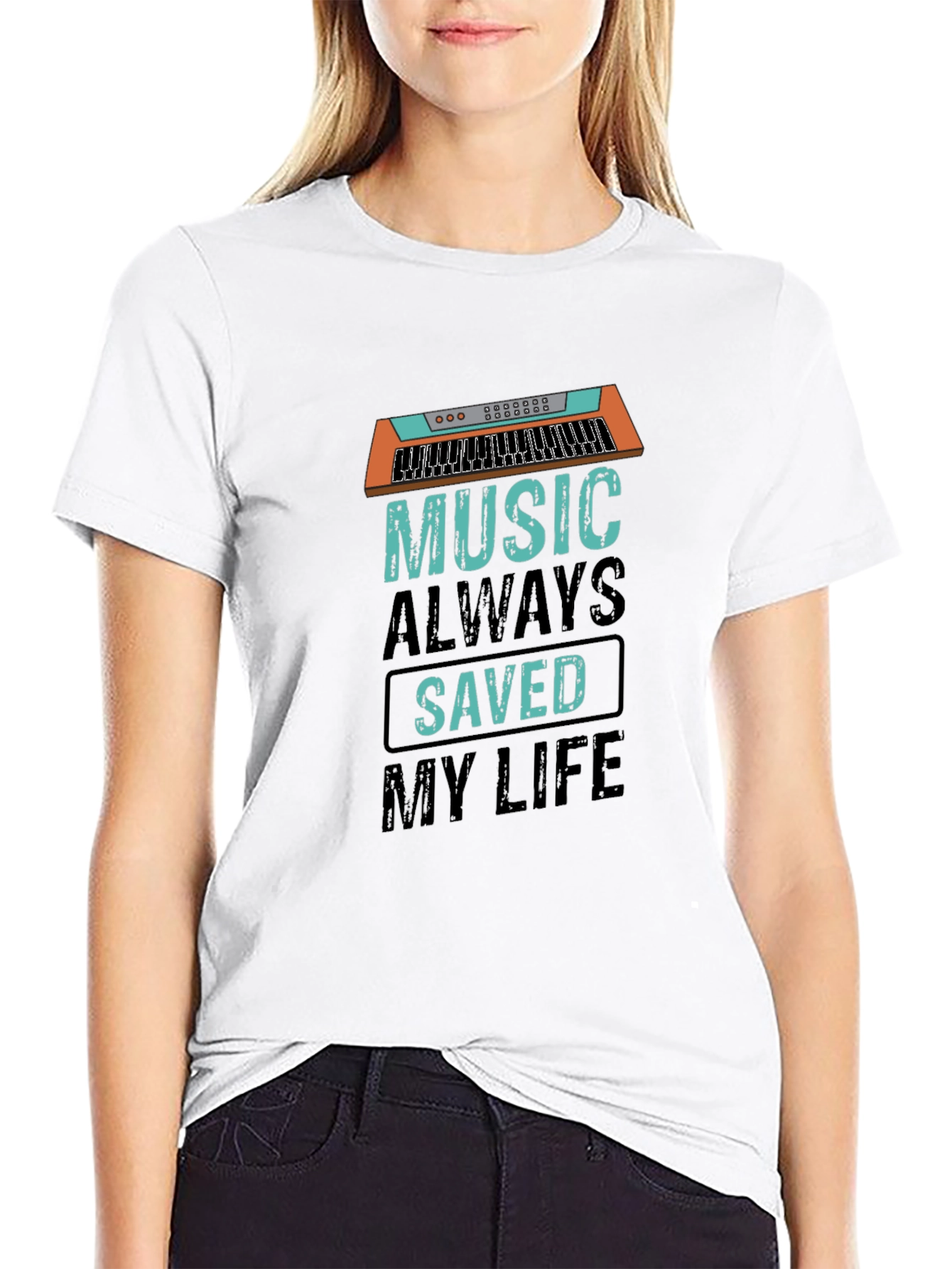 Music Saved My Life Graphic Tee