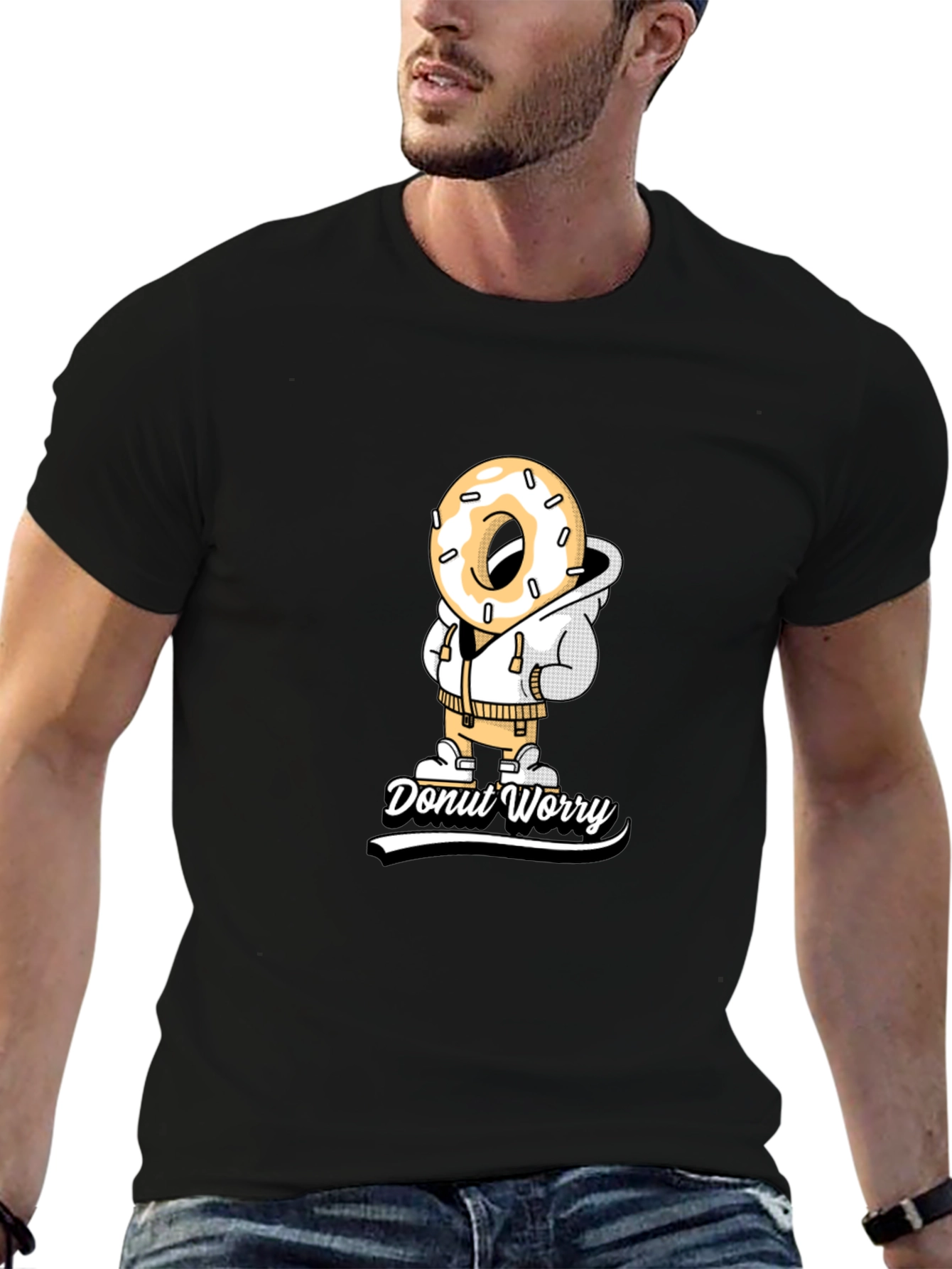 Donut Worry Graphic Tee - Comfy & Stylish