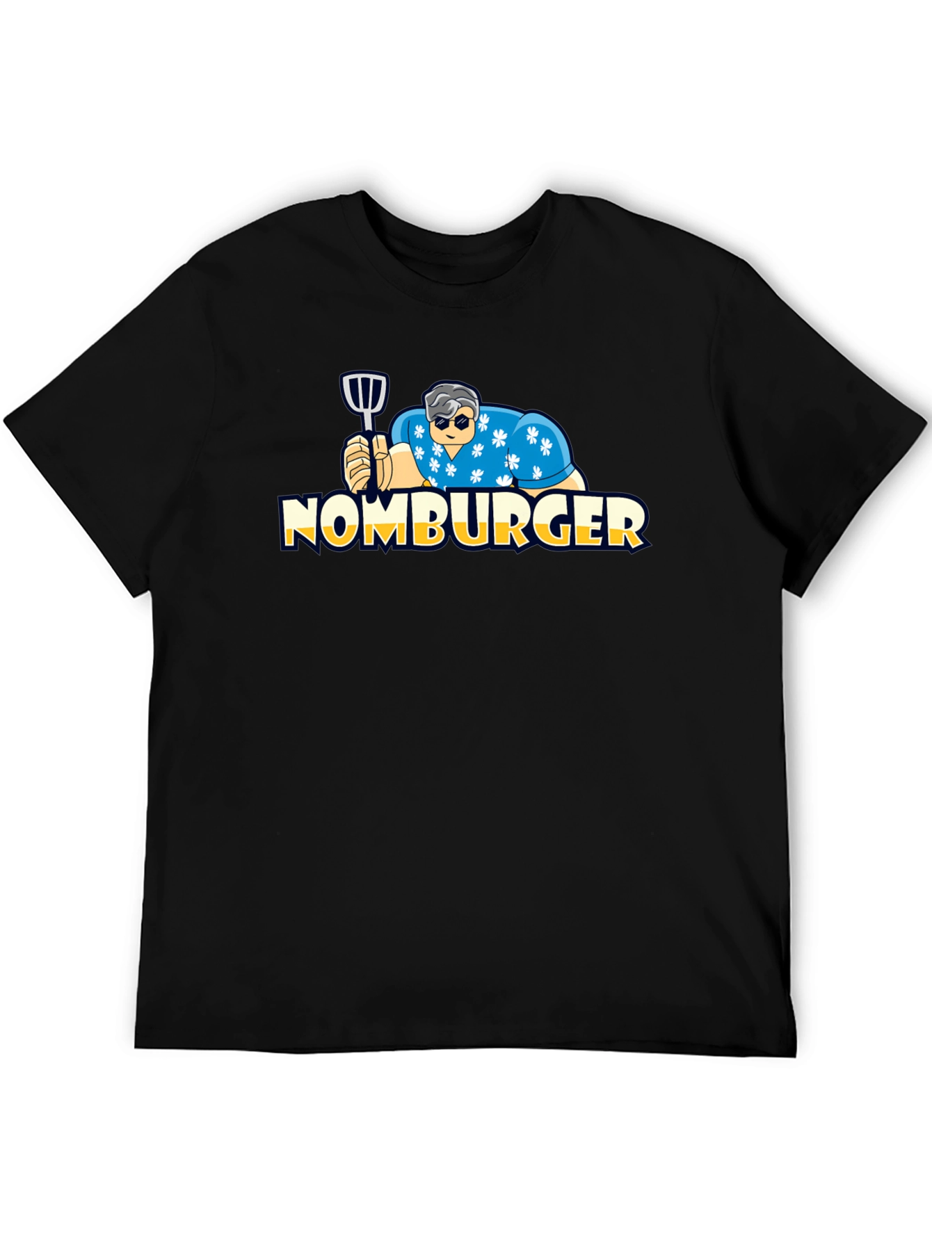 Nomburger Graphic Tee - Funny Burger Lover Shirt