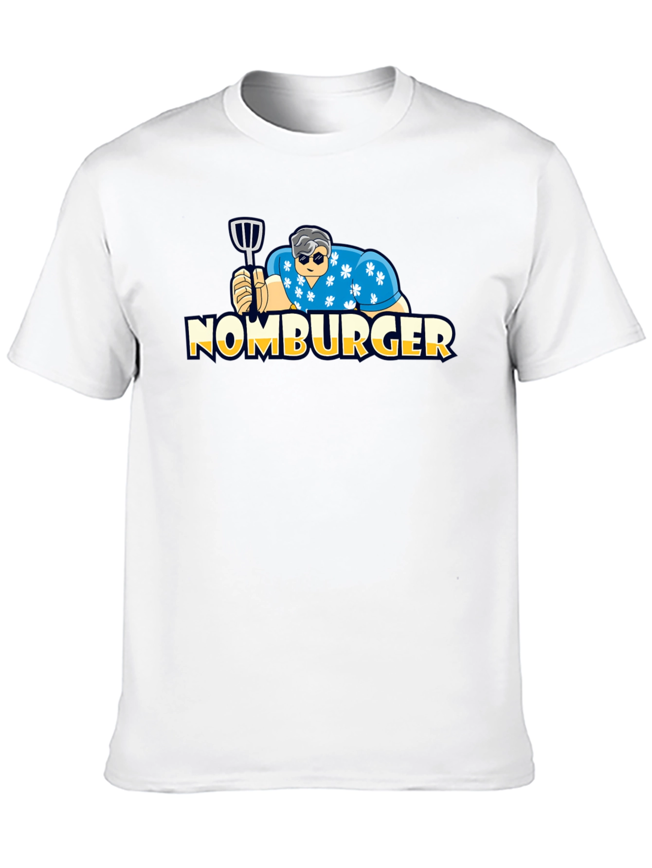 Nomburger Graphic Tee - Funny Burger Lover Shirt