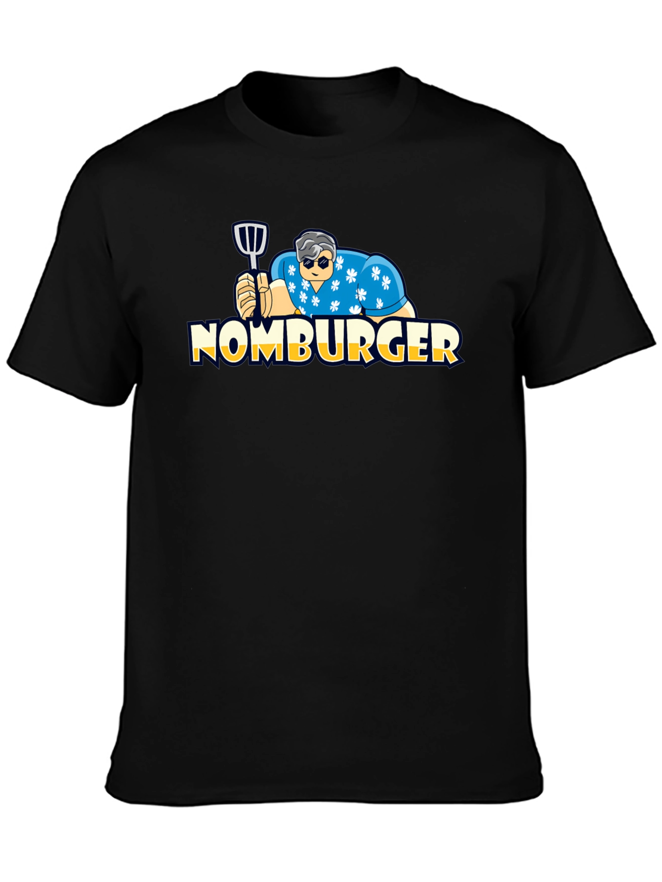 Nomburger Graphic Tee - Funny Burger Lover Shirt