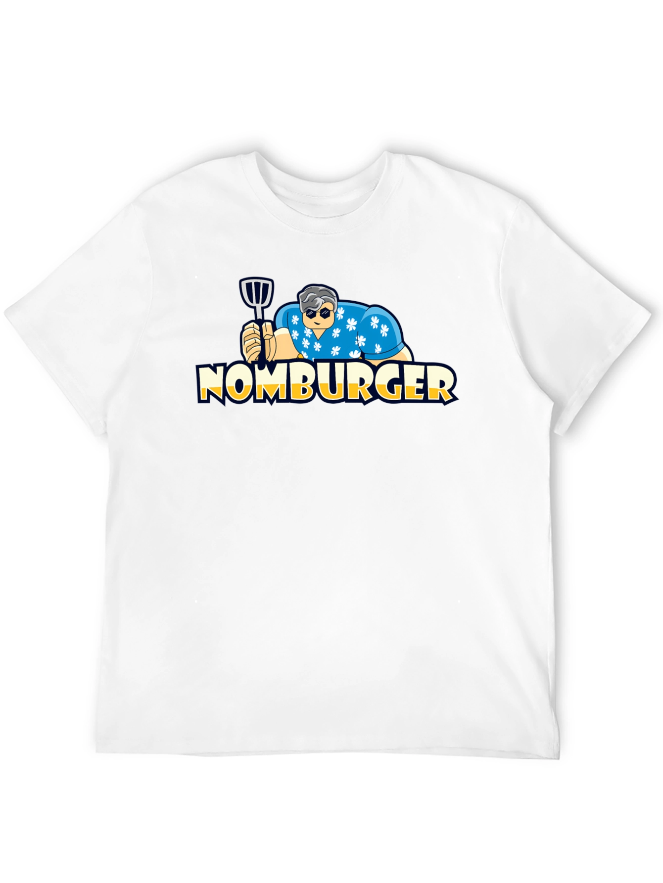 Nomburger Graphic Tee - Funny Burger Lover Shirt