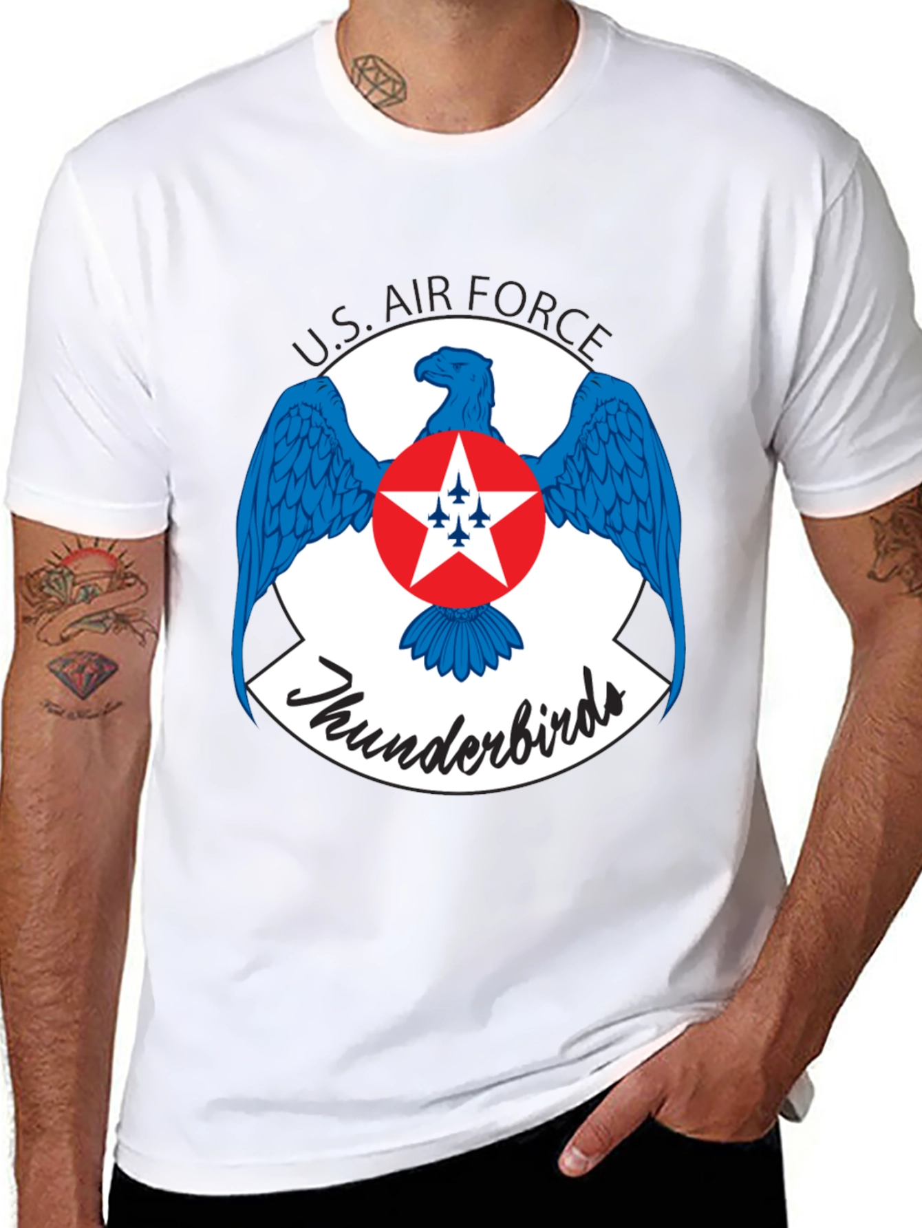 US Air Force Thunderbirds Graphic T-Shirt