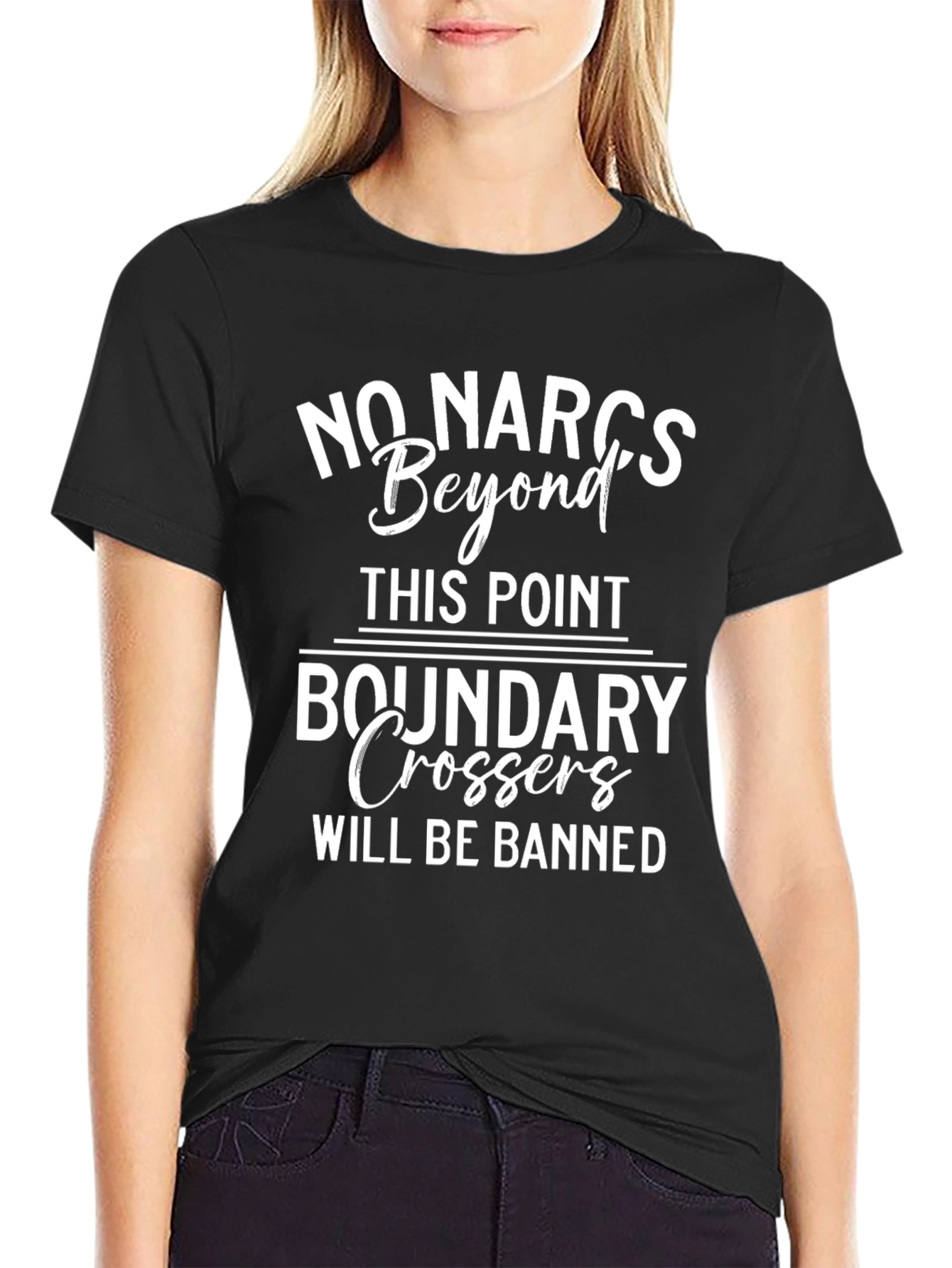 No Narcs Boundary Crossers T-Shirt