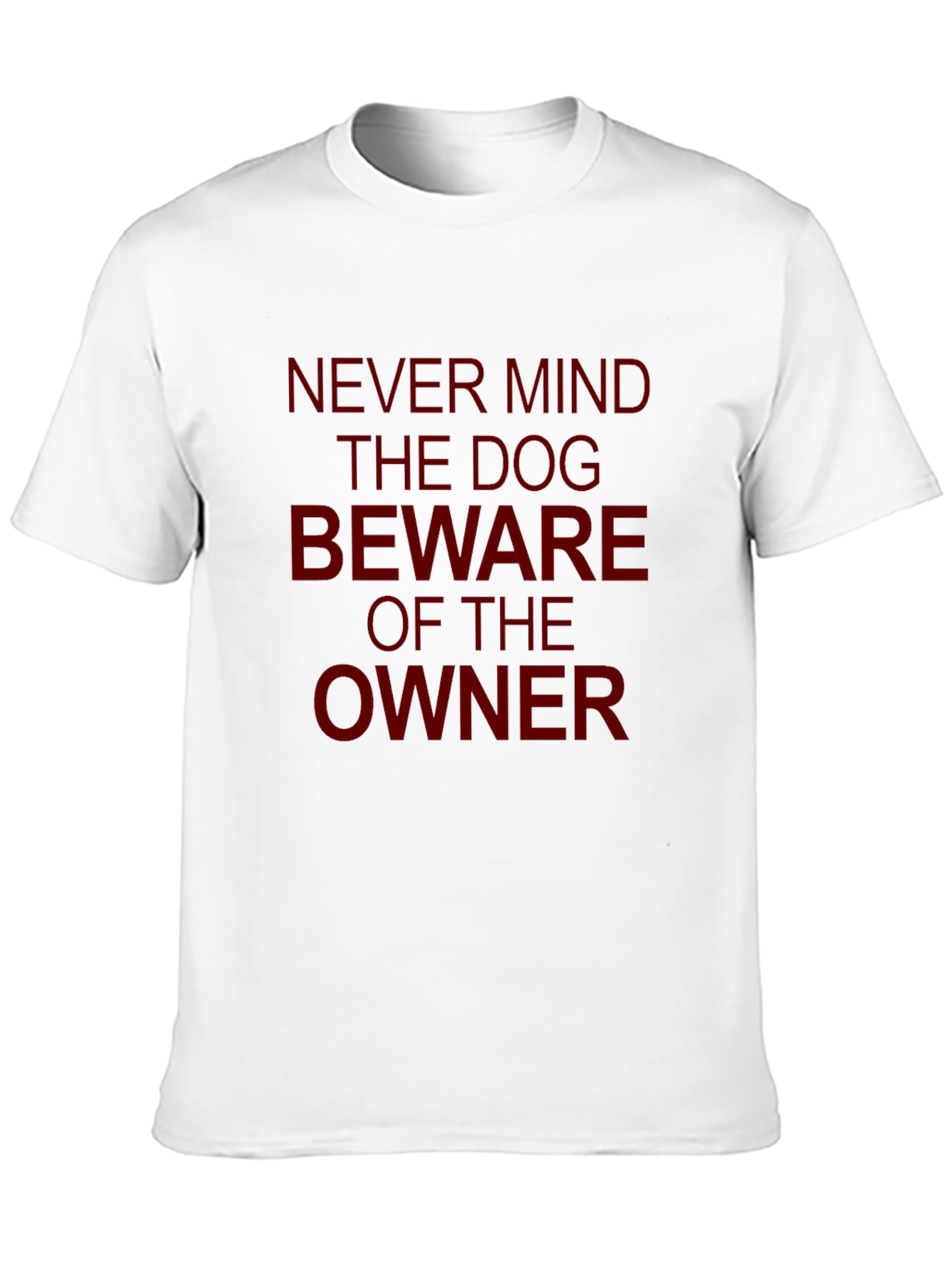 Funny Dog Owner Beware Graphic T-Shirt