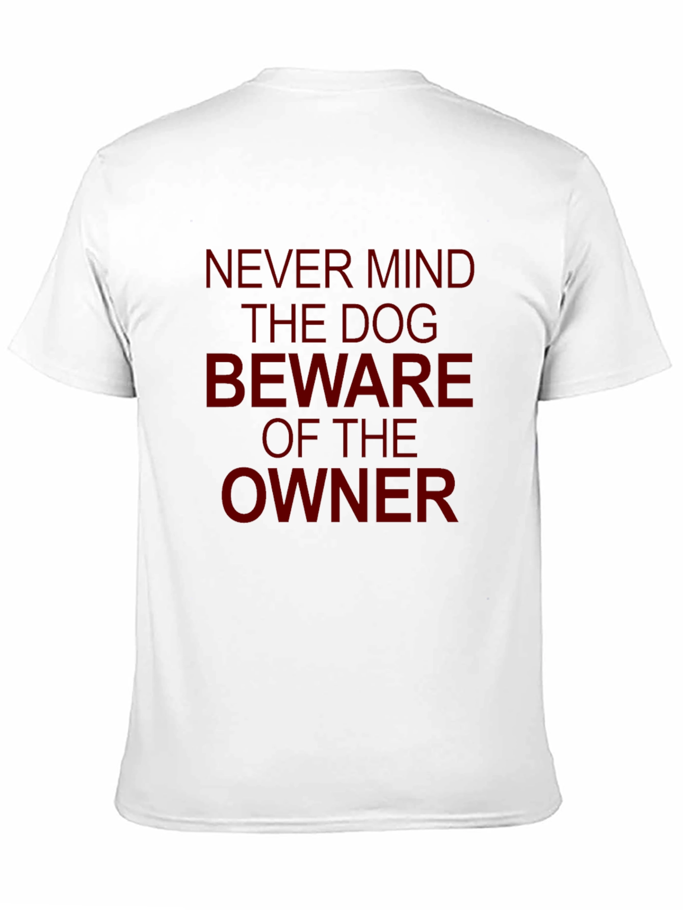 Funny Dog Owner Beware Graphic T-Shirt