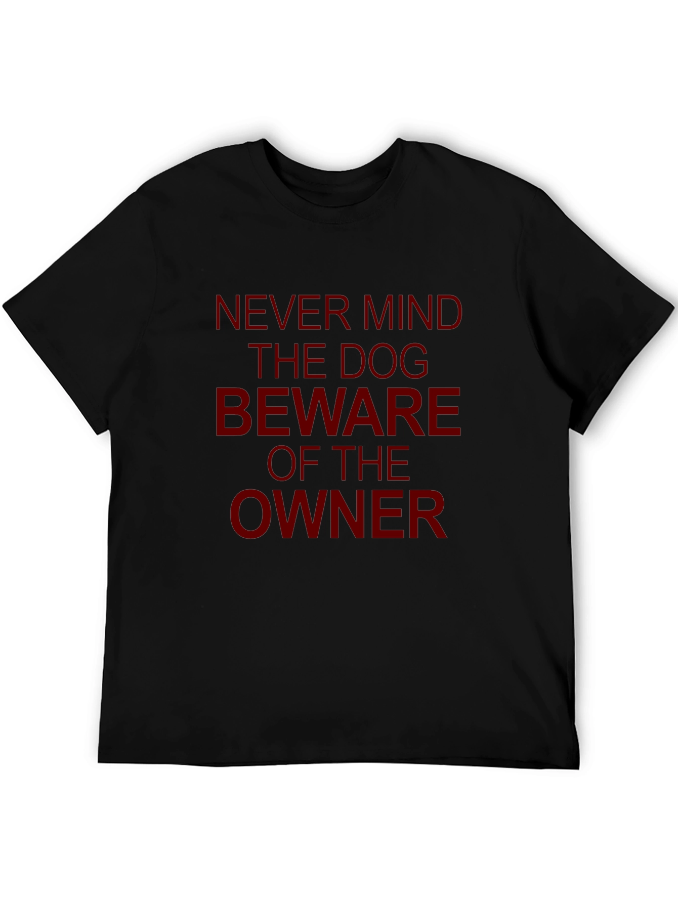 Funny Dog Owner Beware Graphic T-Shirt