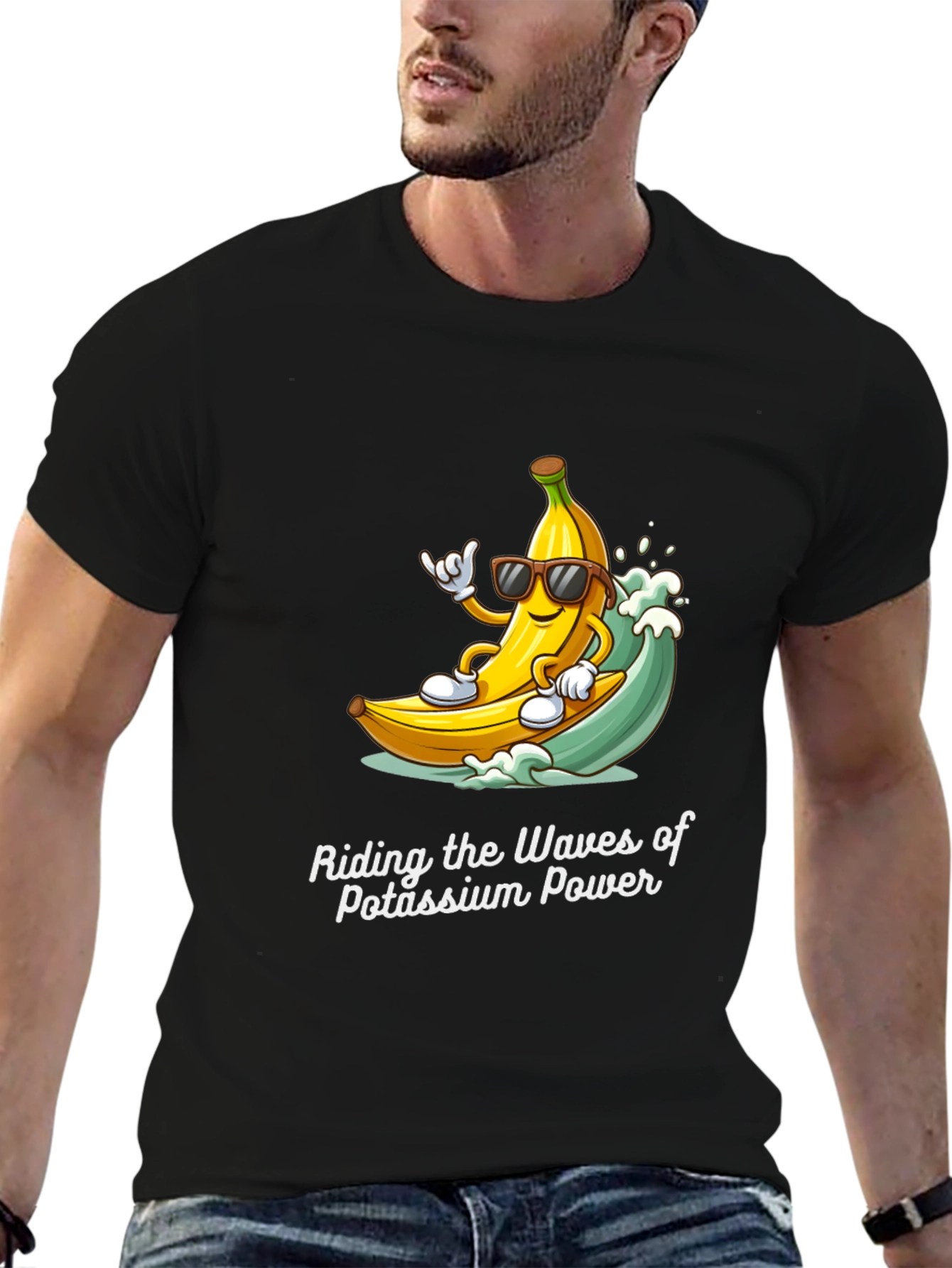 Riding the Waves Potassium Power T-Shirt