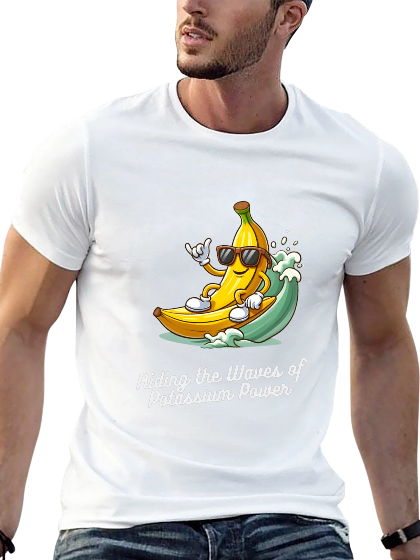 Riding the Waves Potassium Power T-Shirt