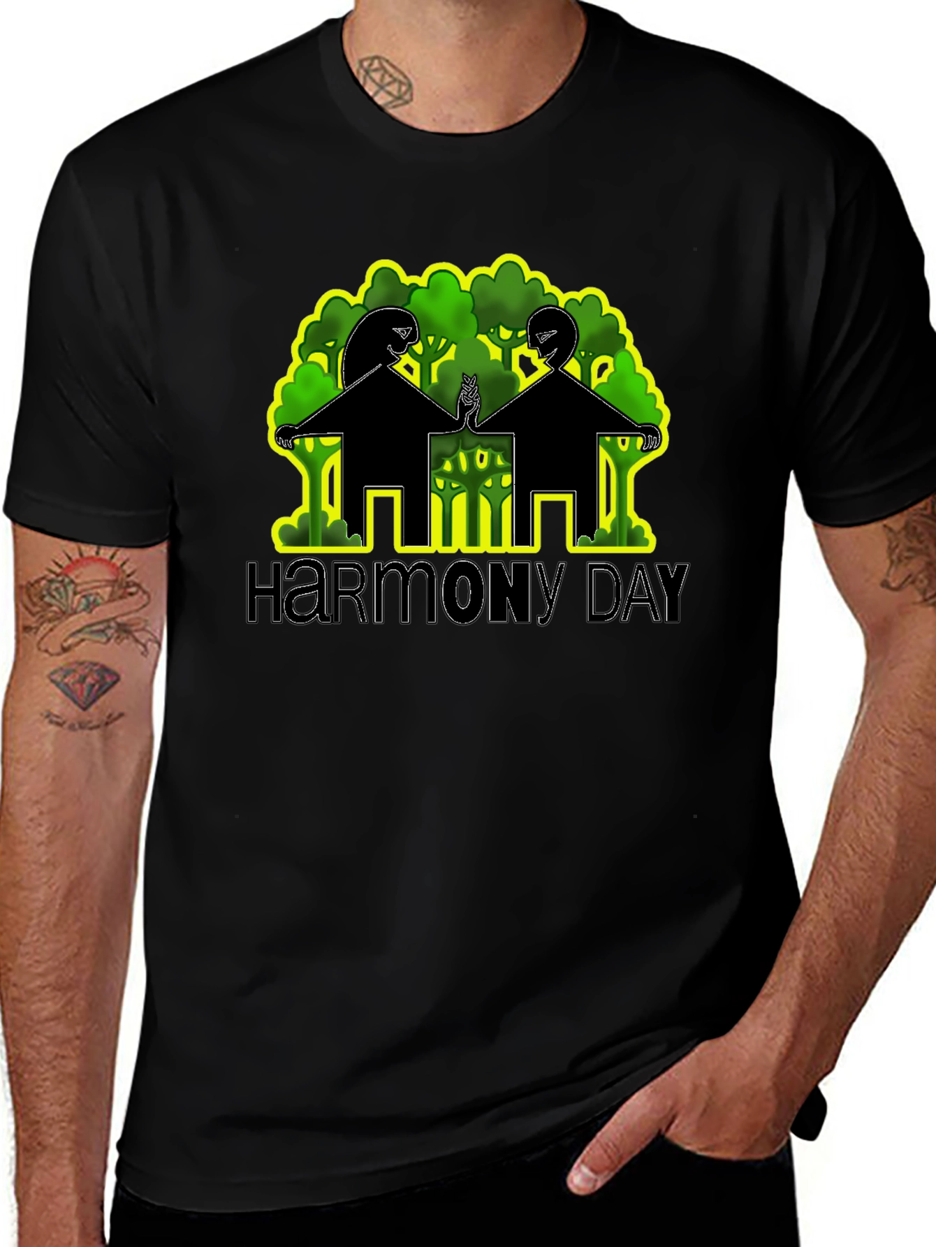 Harmony Day Graphic T-Shirt
