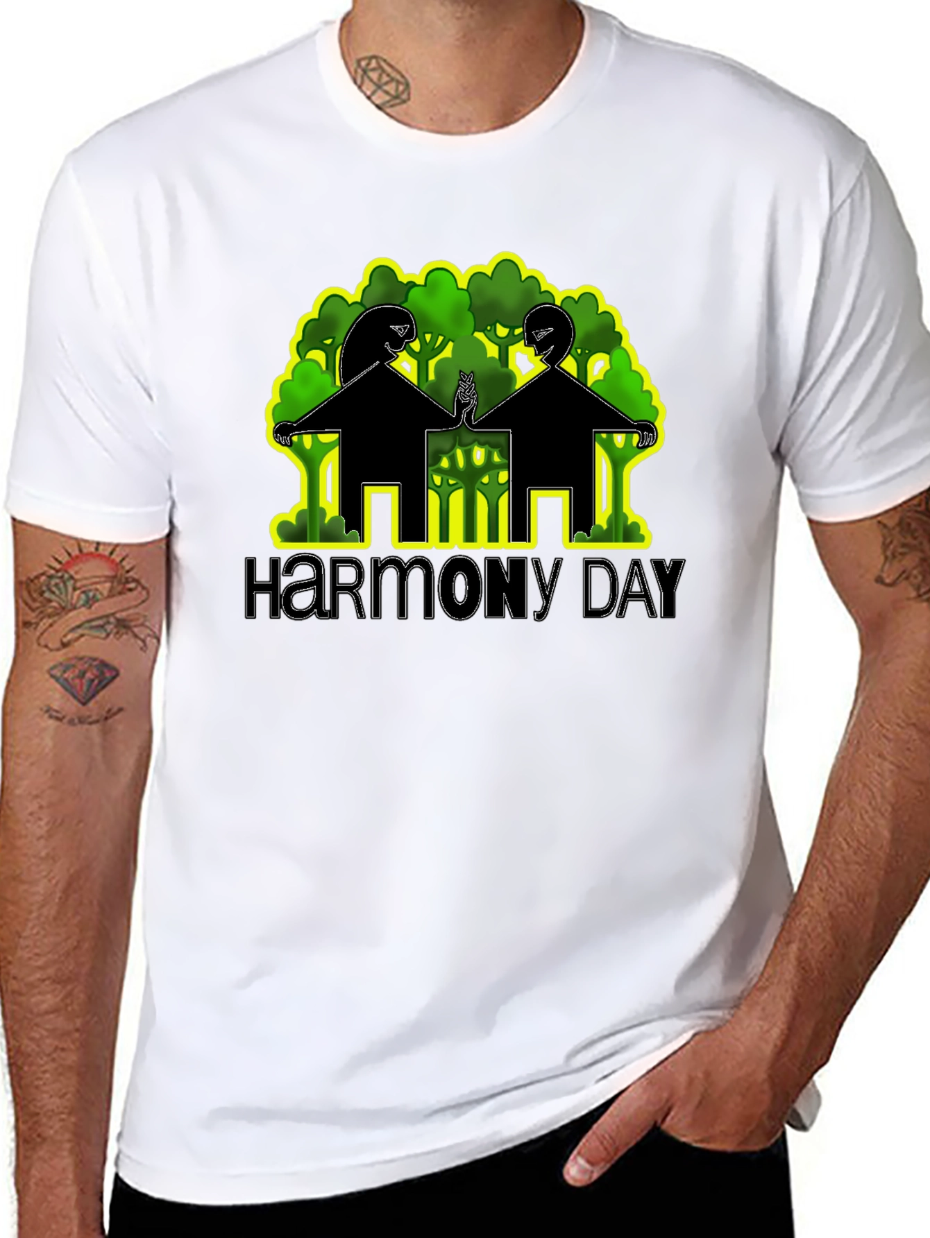 Harmony Day Graphic T-Shirt