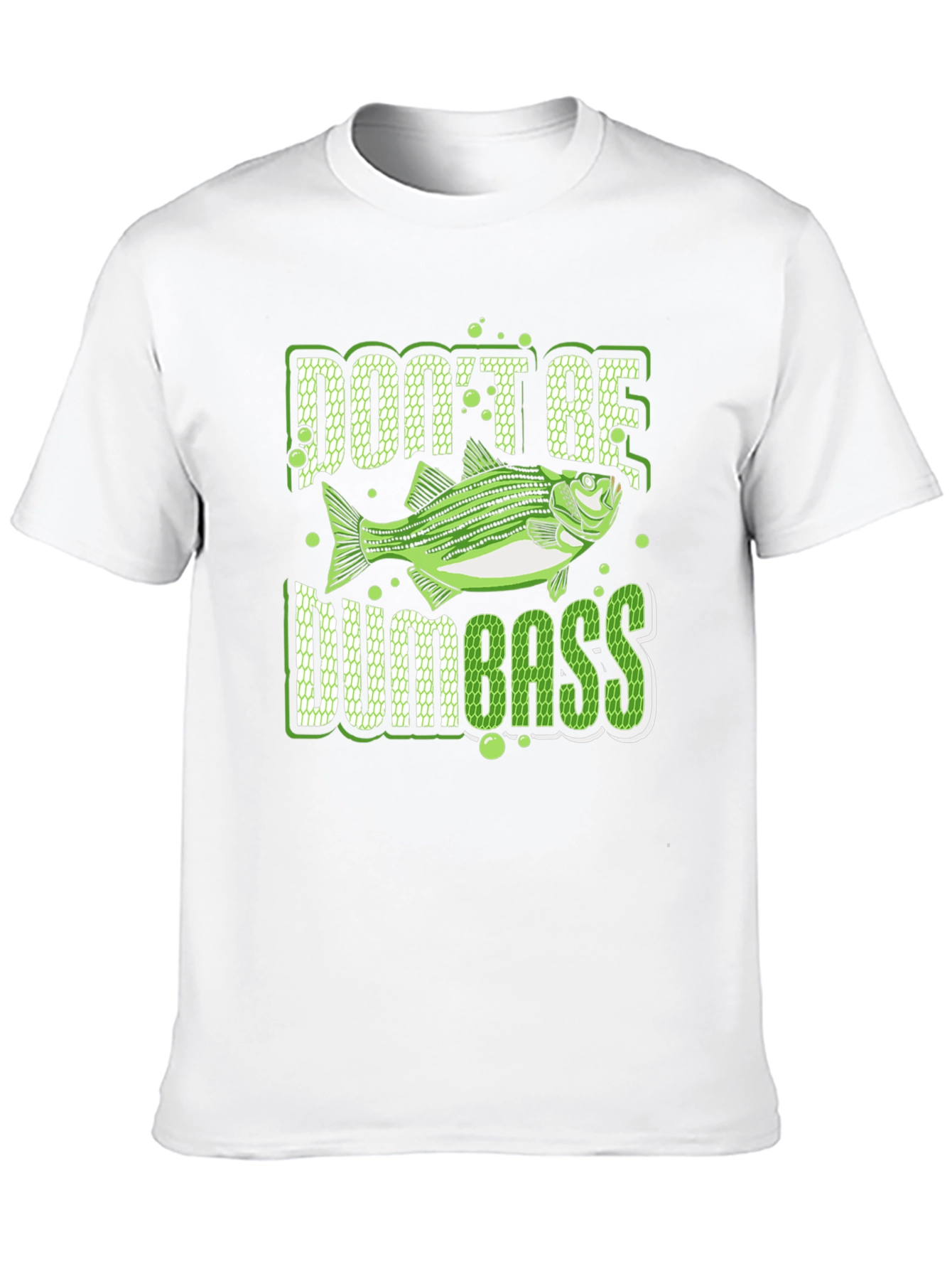Dont Be Dumbass Fishing Graphic T-Shirt