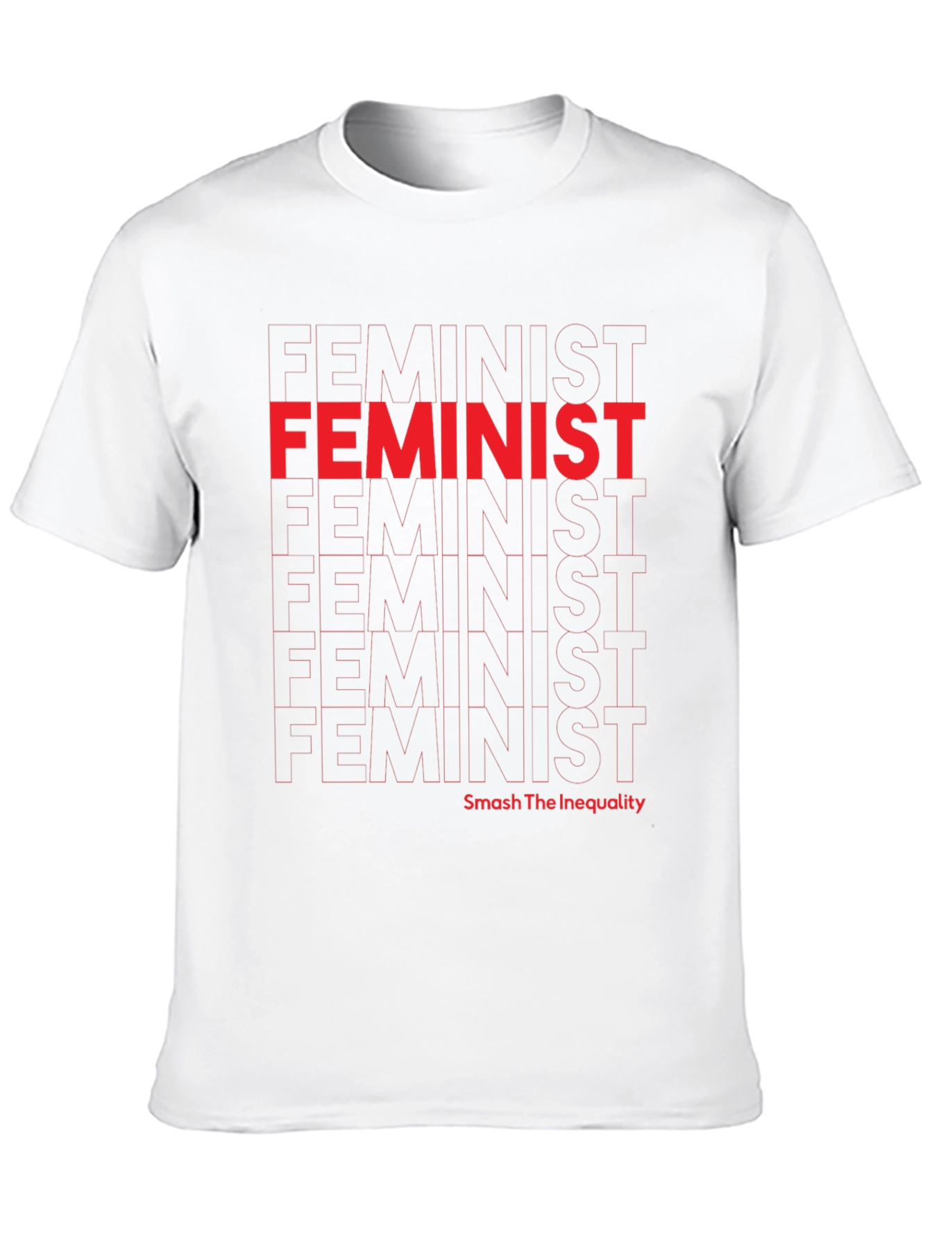 Feminist Graphic Tee - Smash Inequality