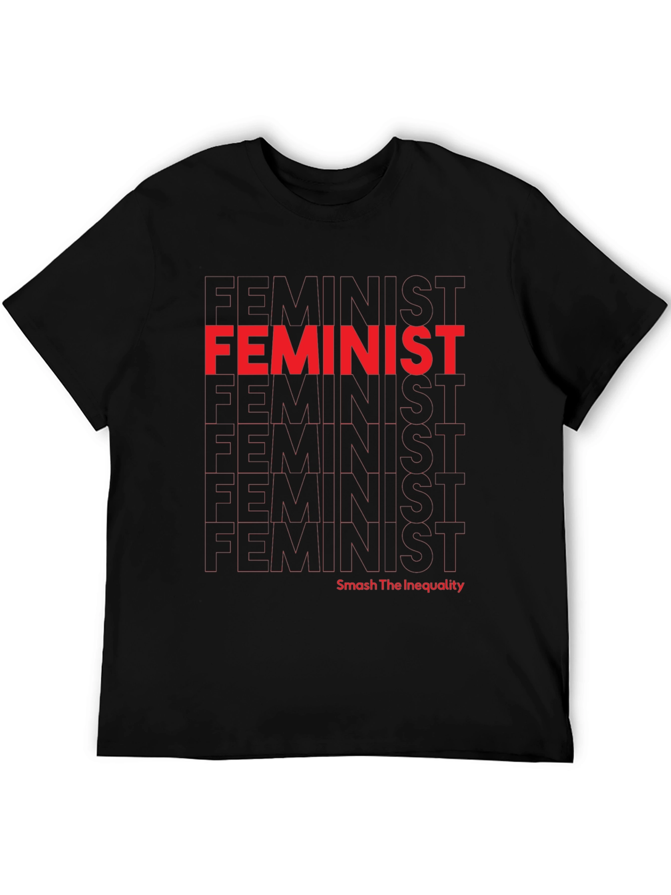 Feminist Graphic Tee - Smash Inequality