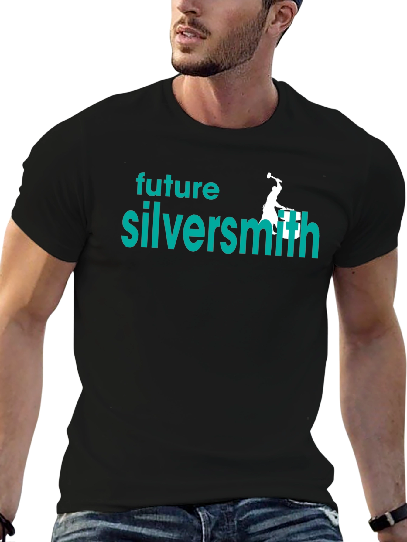 Future Silversmith T-Shirt - Black