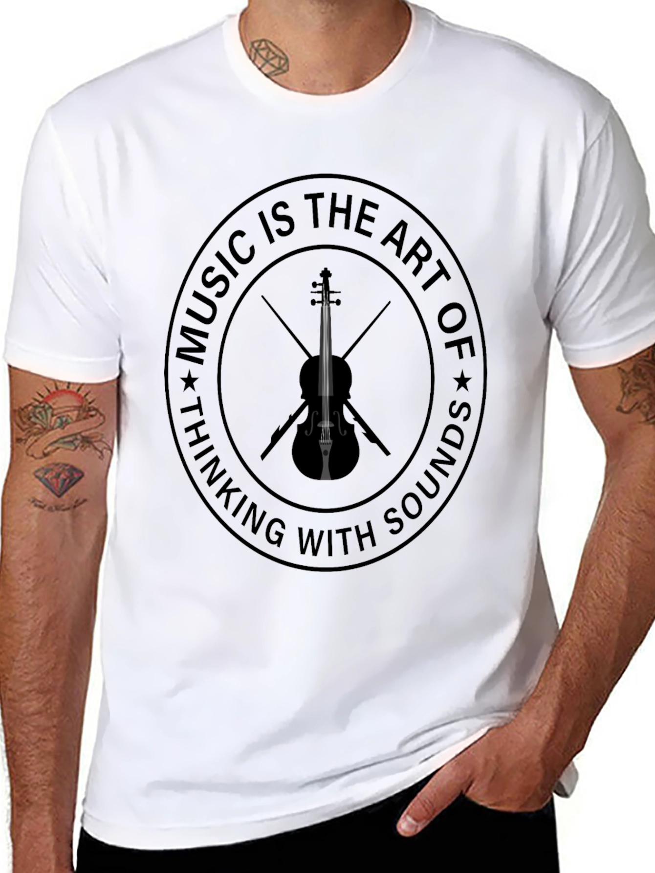 Music Is The Art of Thinking T-Shirt