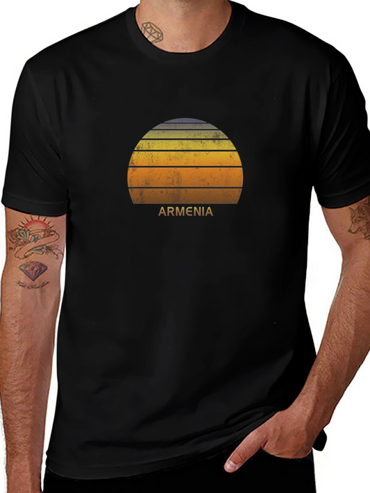 Retro Armenia Sunset T-Shirt