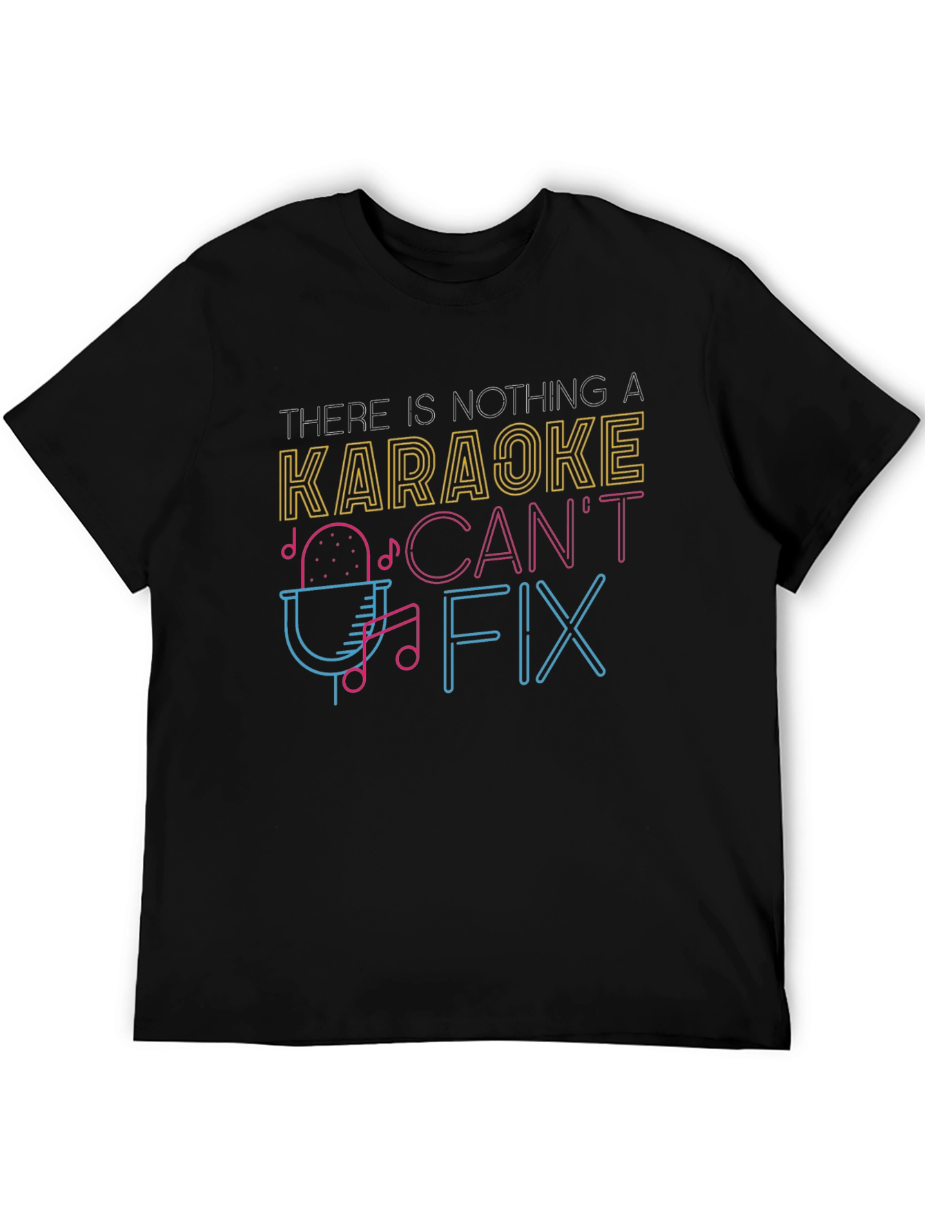 Karaoke Fix T-Shirt - Music Lover Apparel