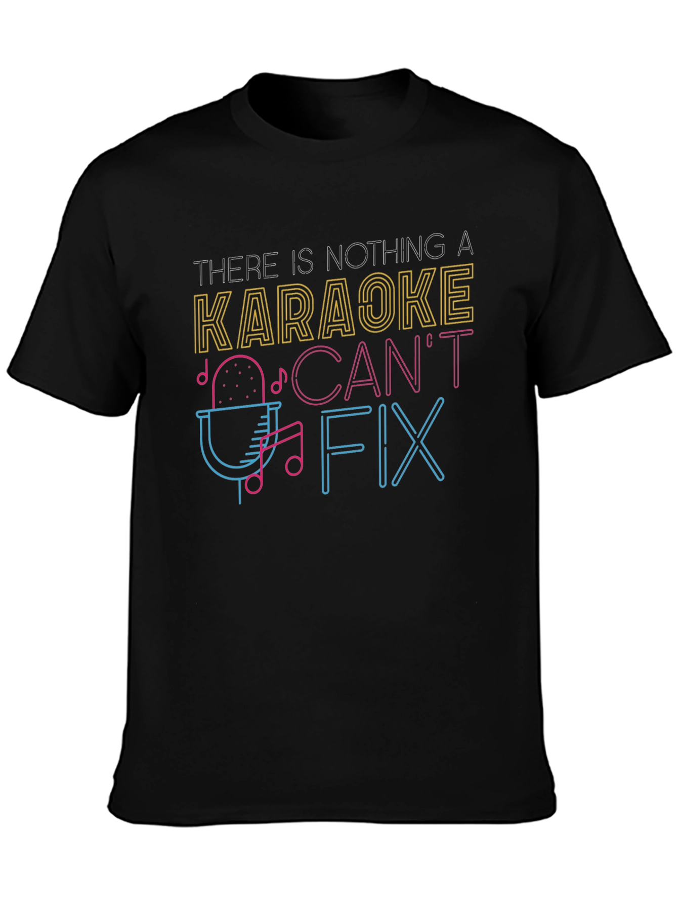 Karaoke Fix T-Shirt - Music Lover Apparel