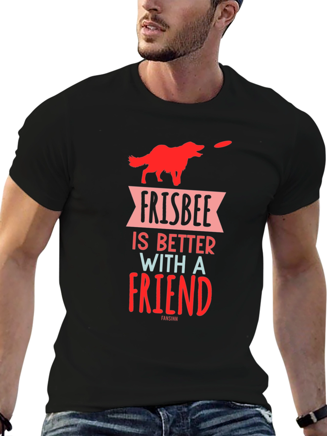 Frisbee is Better With a Friend Graphic T-Shirt
