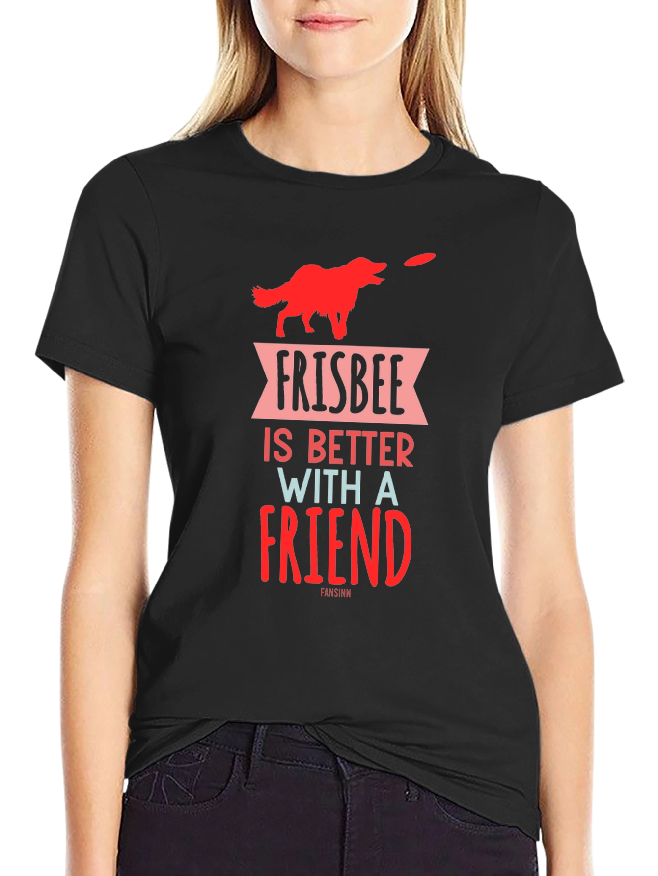 Frisbee is Better With a Friend Graphic T-Shirt