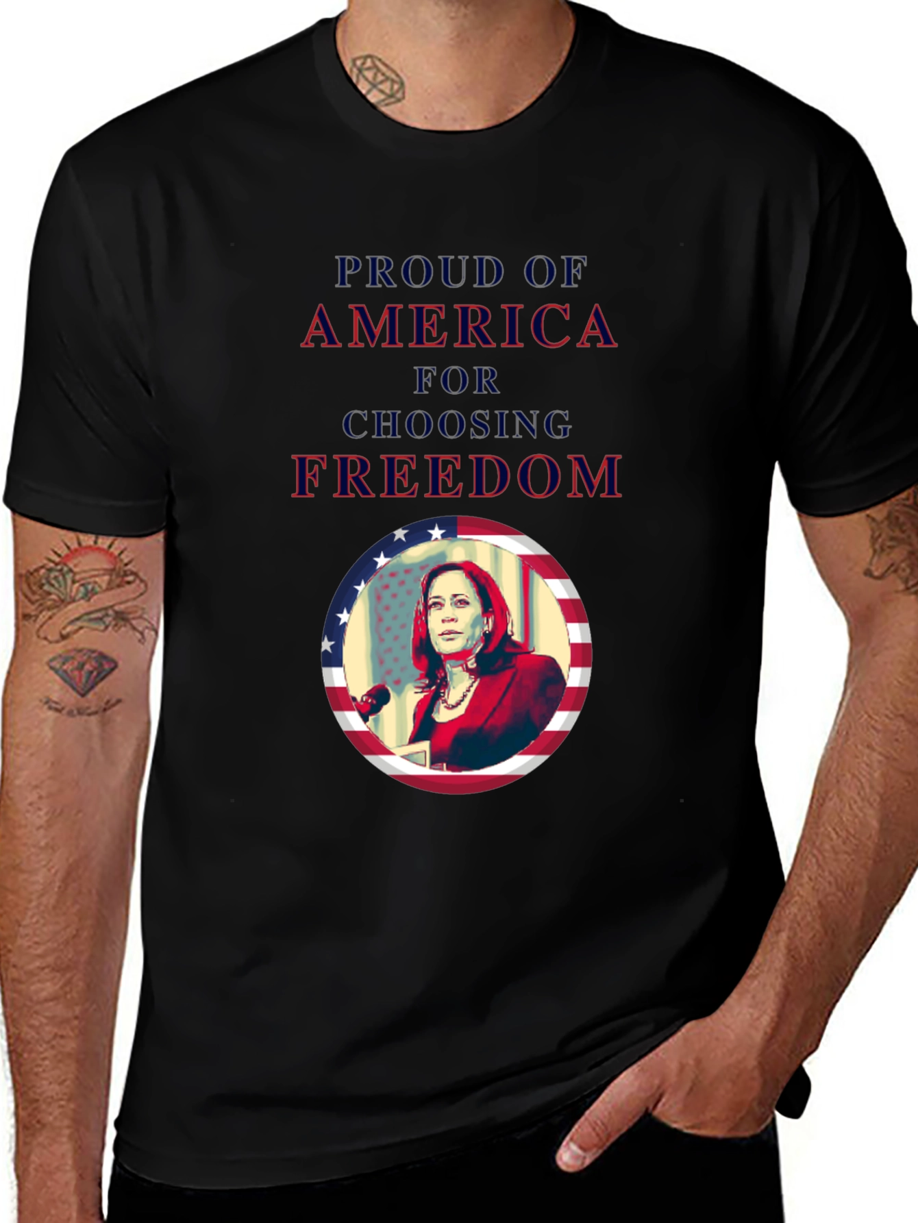 Proud of America Political T-Shirt