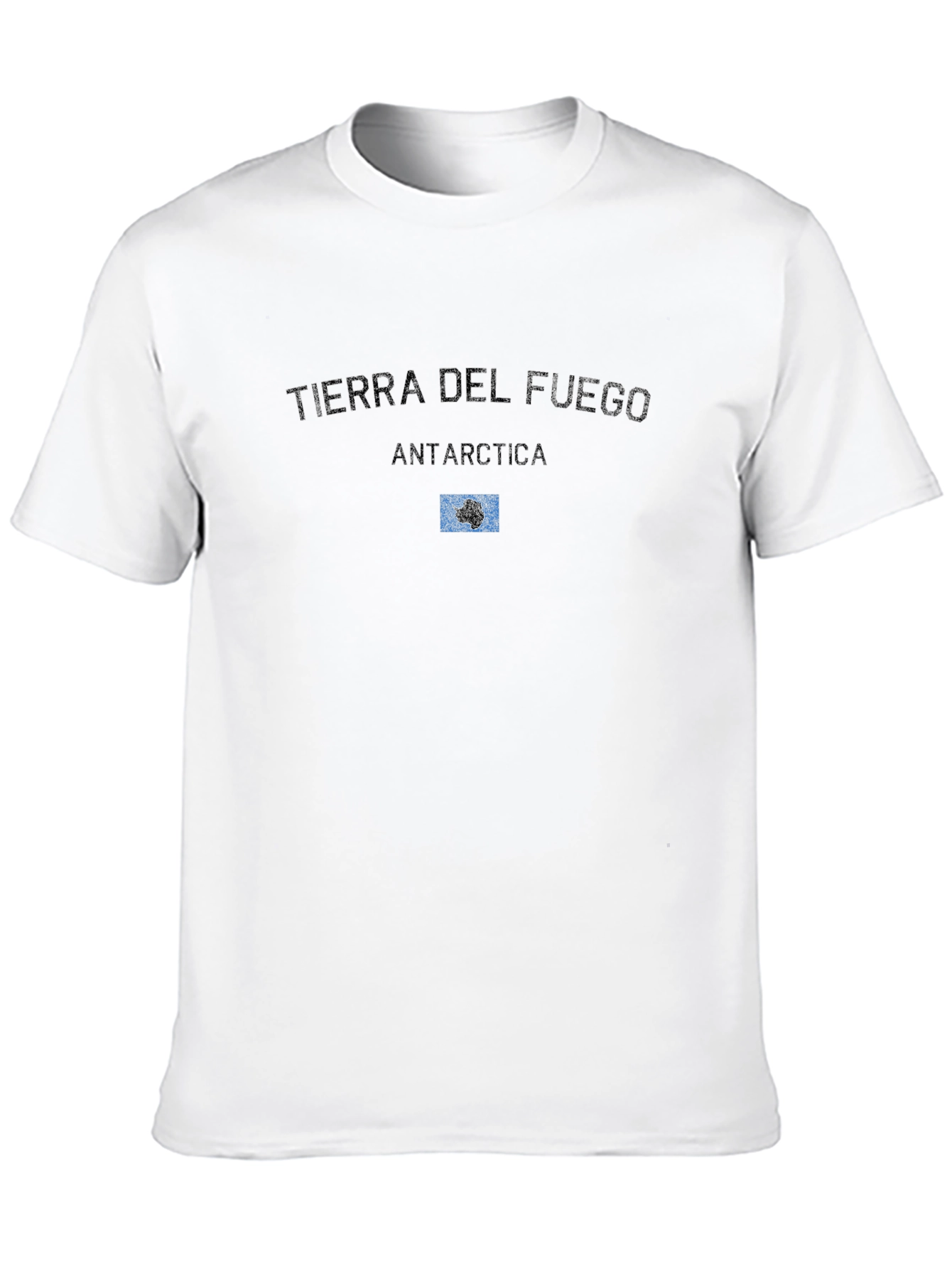 Tierra Del Fuego Antarctica Black T-Shirt