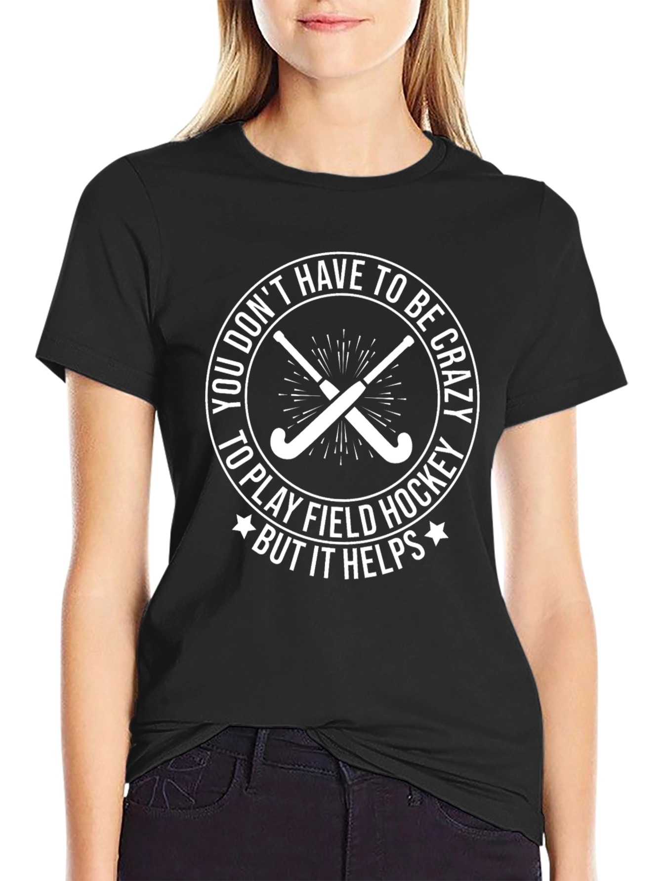 Crazy Field Hockey T-Shirt