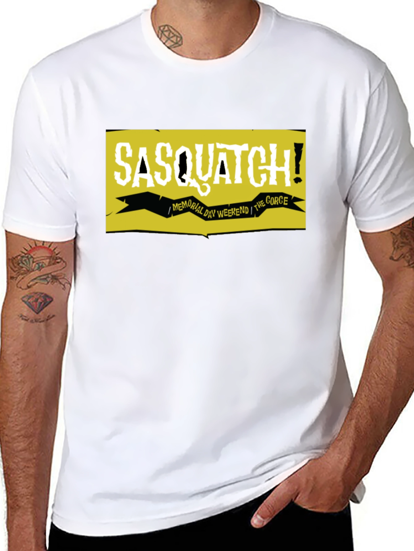 Sasquatch! Memorial Day Weekend Graphic Tee