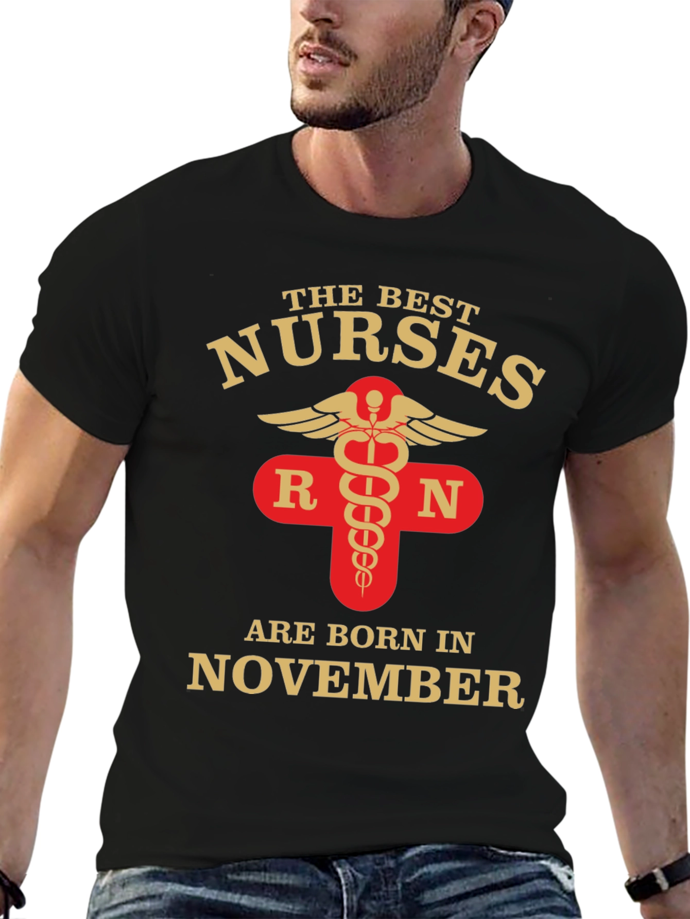 Best Nurses are Born in November T-Shirt