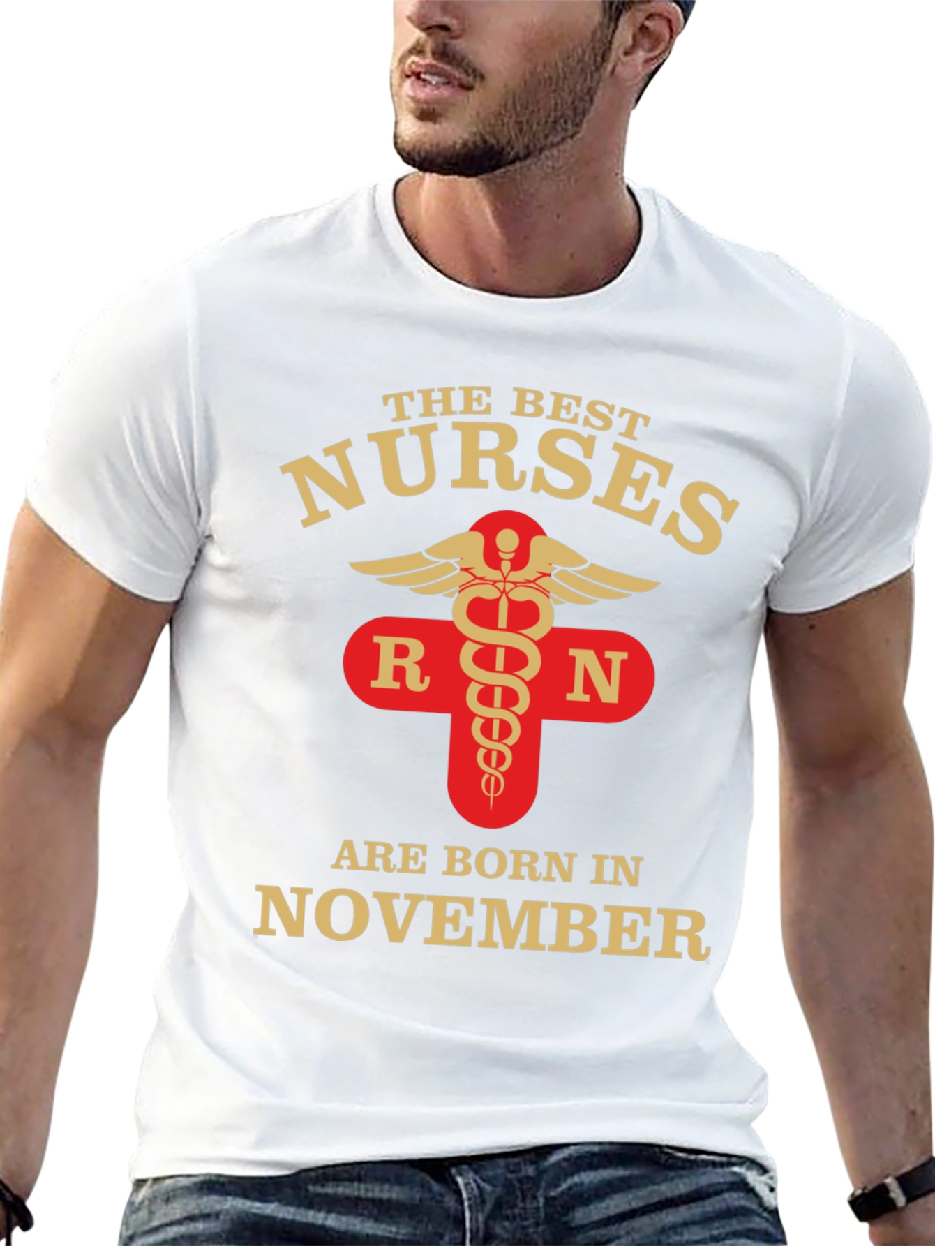 Best Nurses are Born in November T-Shirt