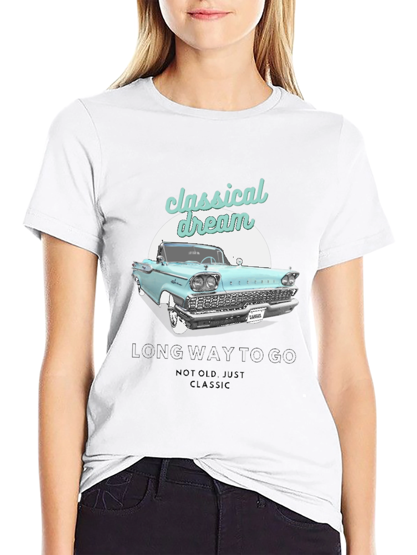Classic Dream Car Graphic T-Shirt